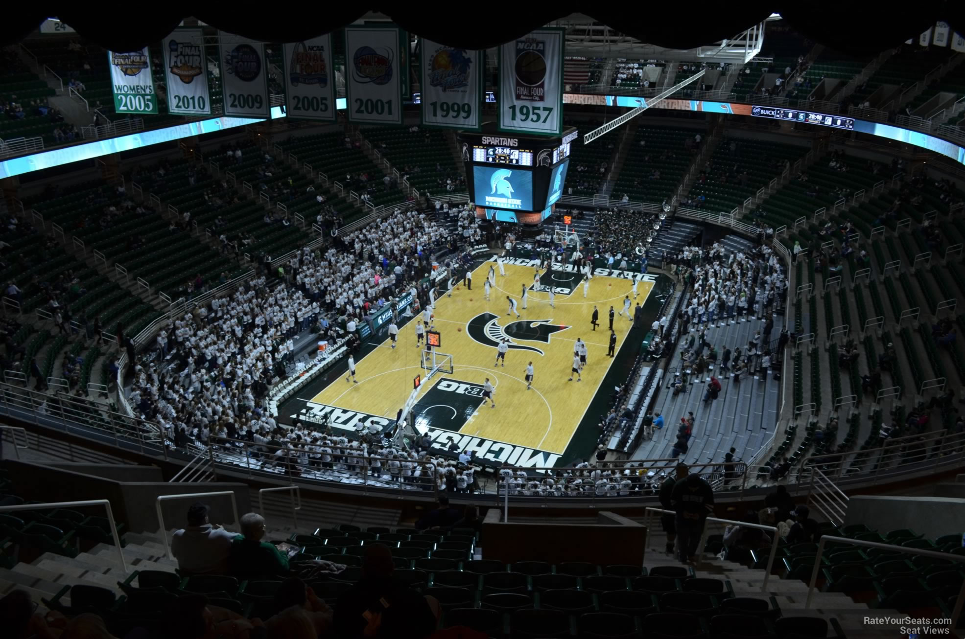section 234, row 15 seat view  - breslin center