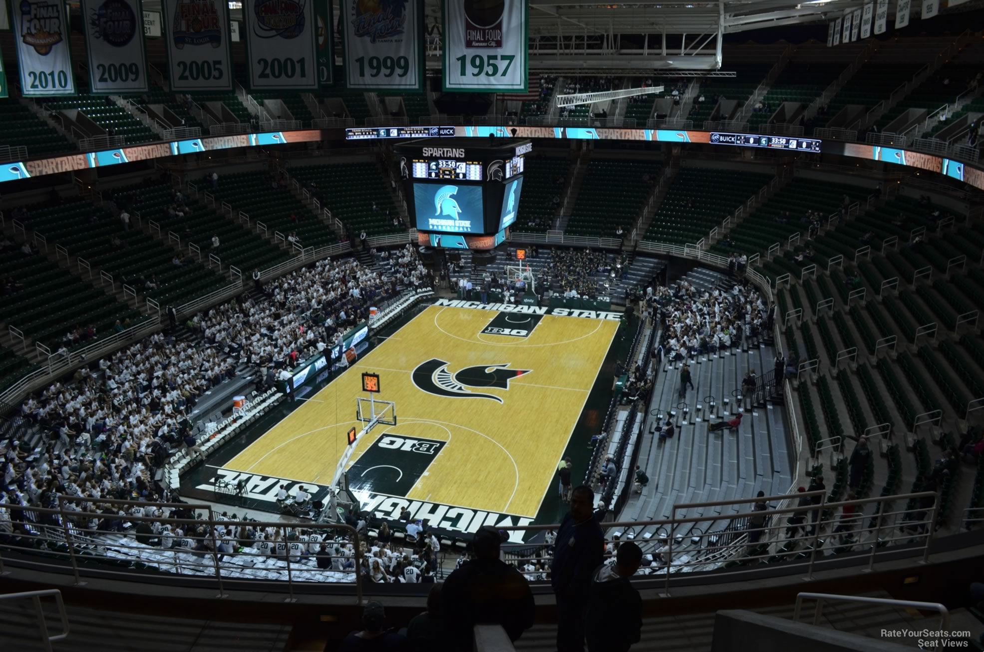 section 234, row 8 seat view  - breslin center