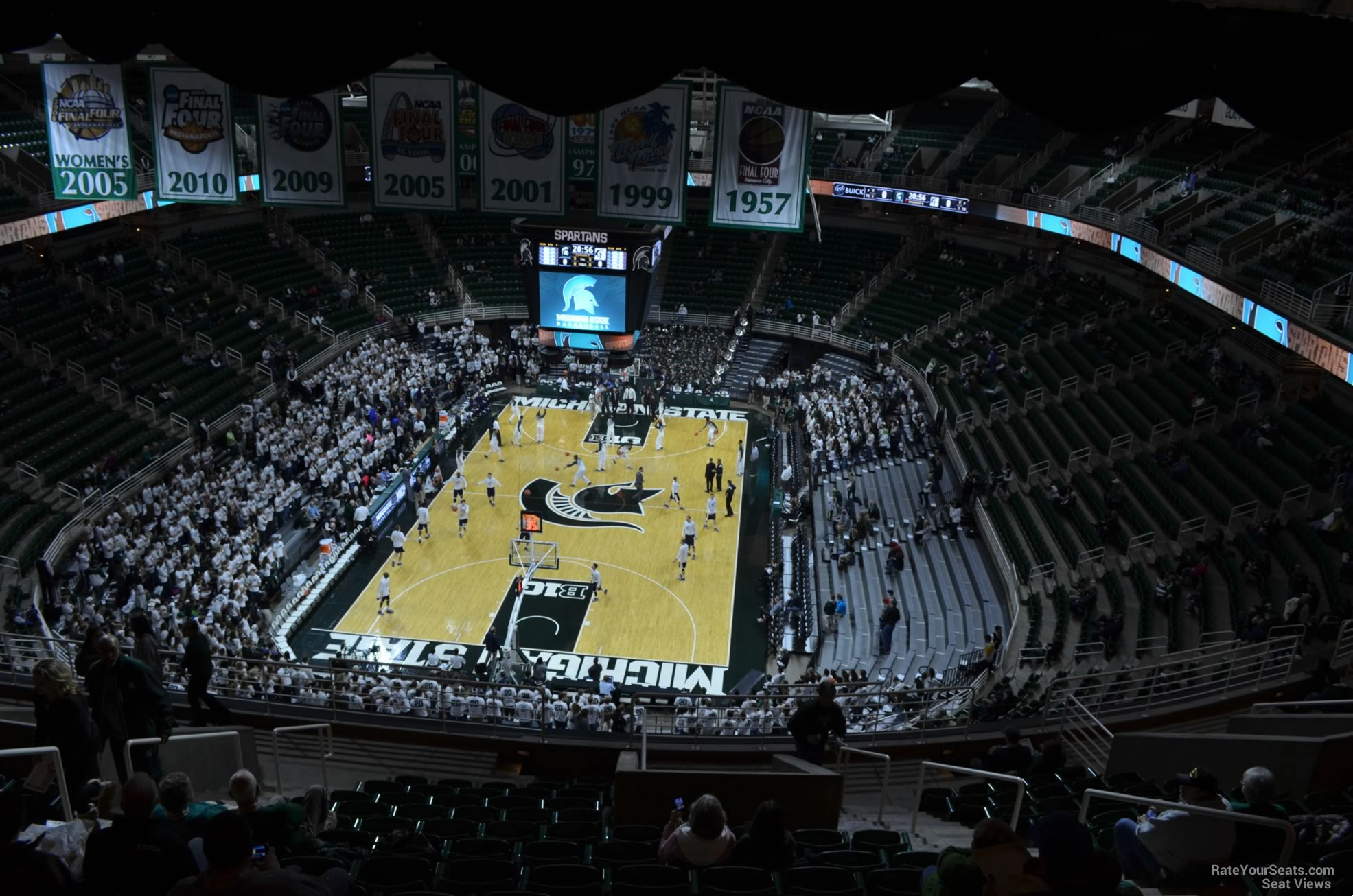 section 235, row 15 seat view  - breslin center
