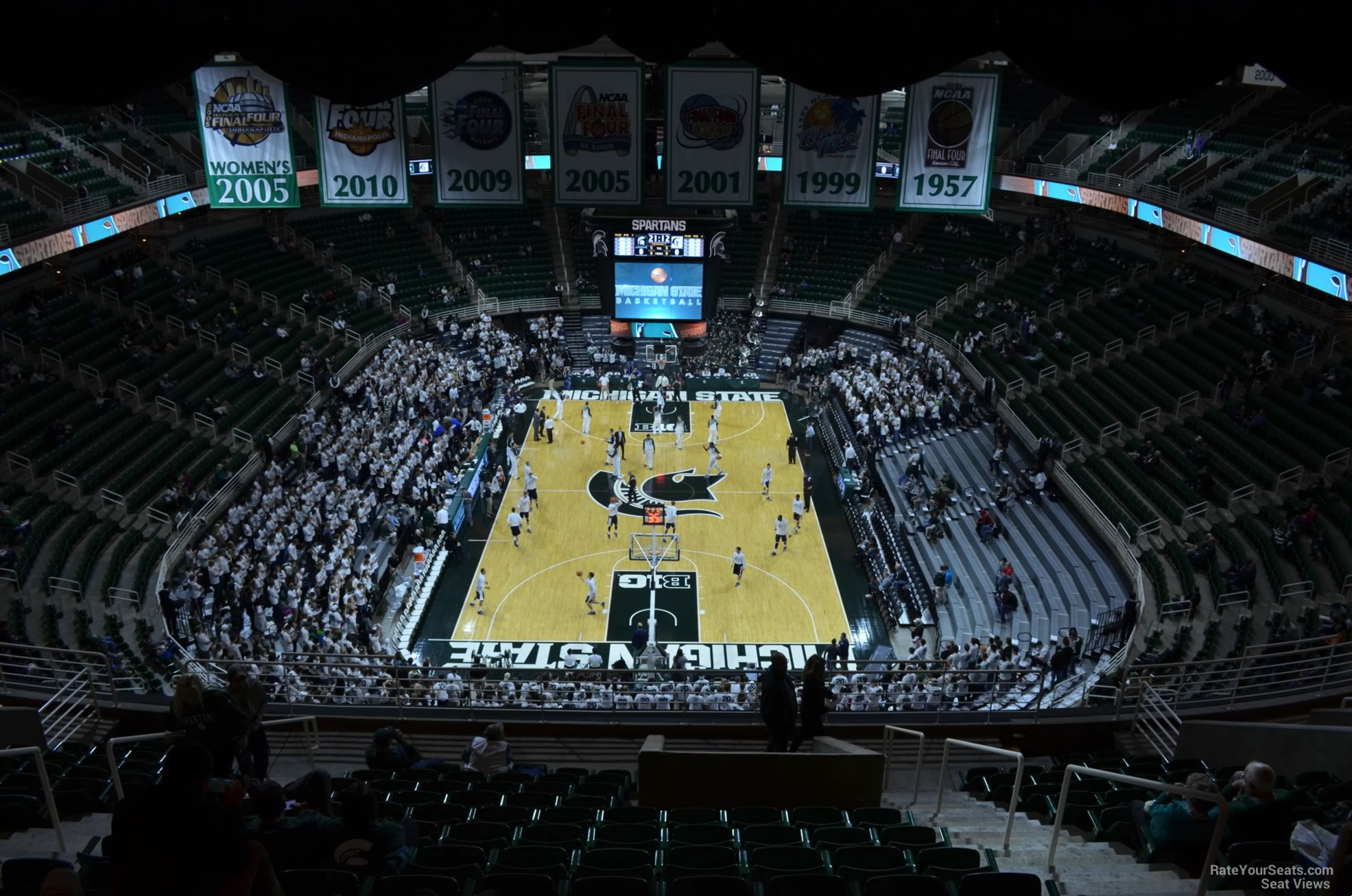 section 236, row 15 seat view  - breslin center