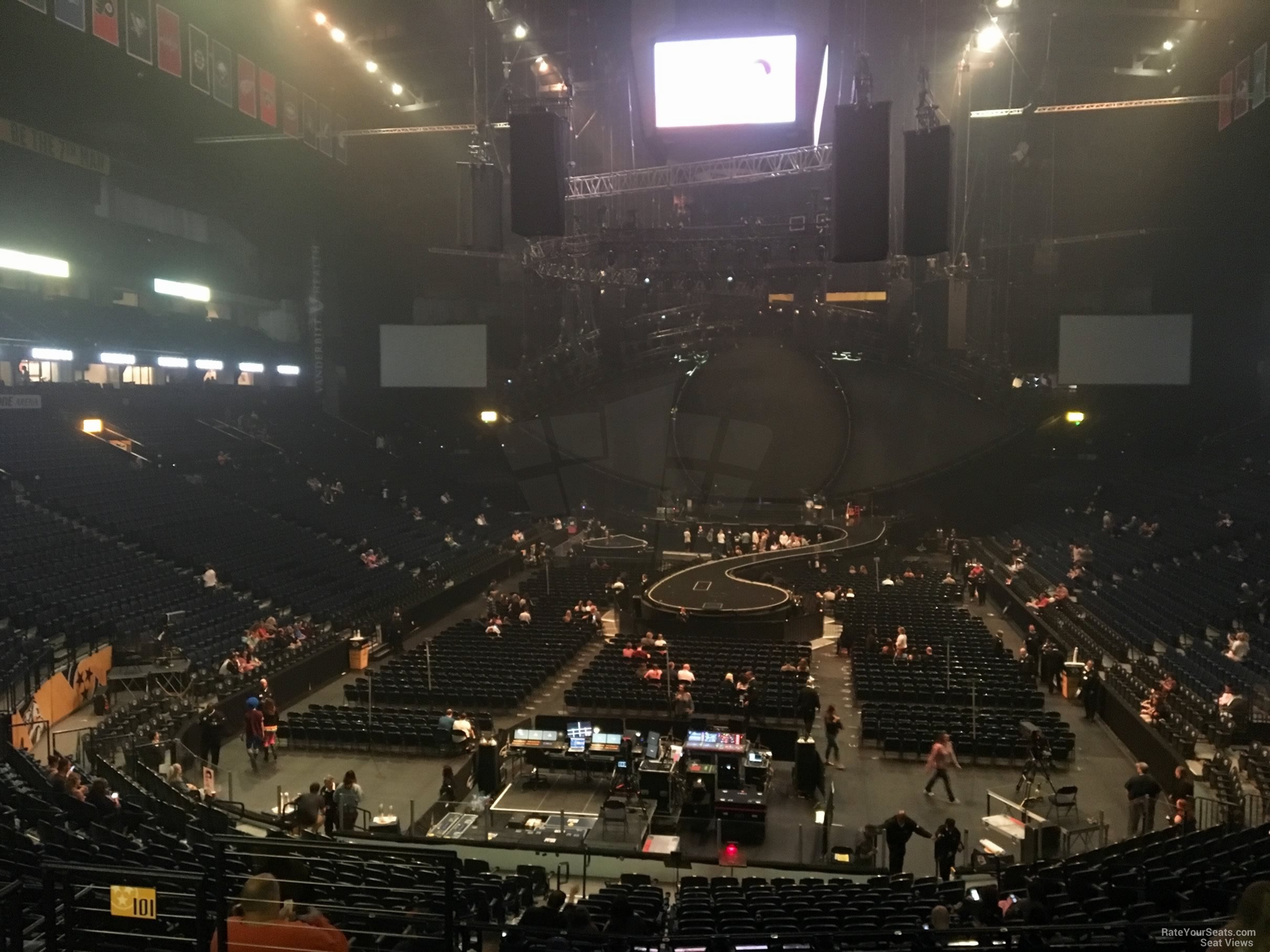 Bridgestone Arena Seating Chart Basketball