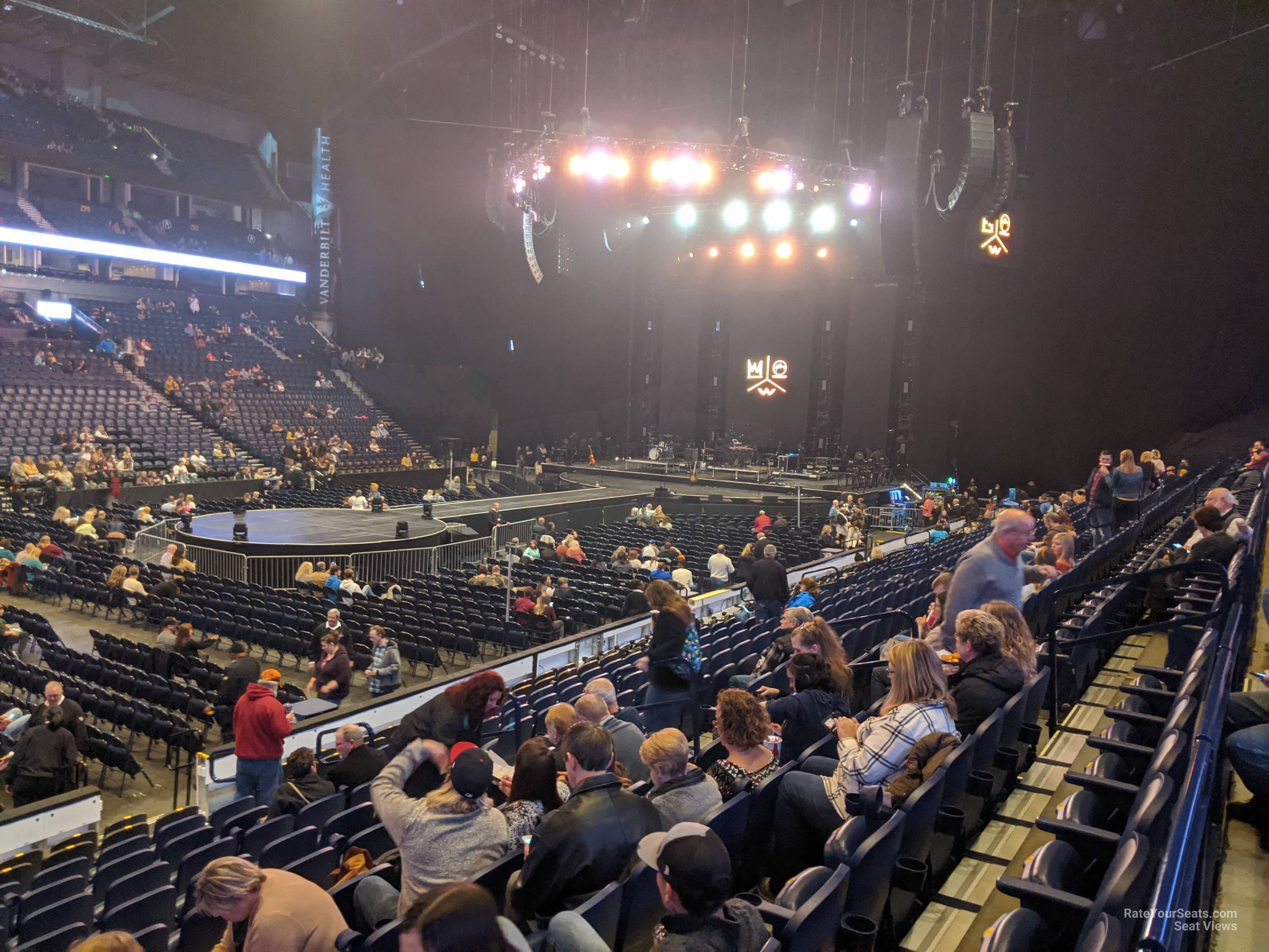 bridgestone arena 300s seats view｜TikTok Search