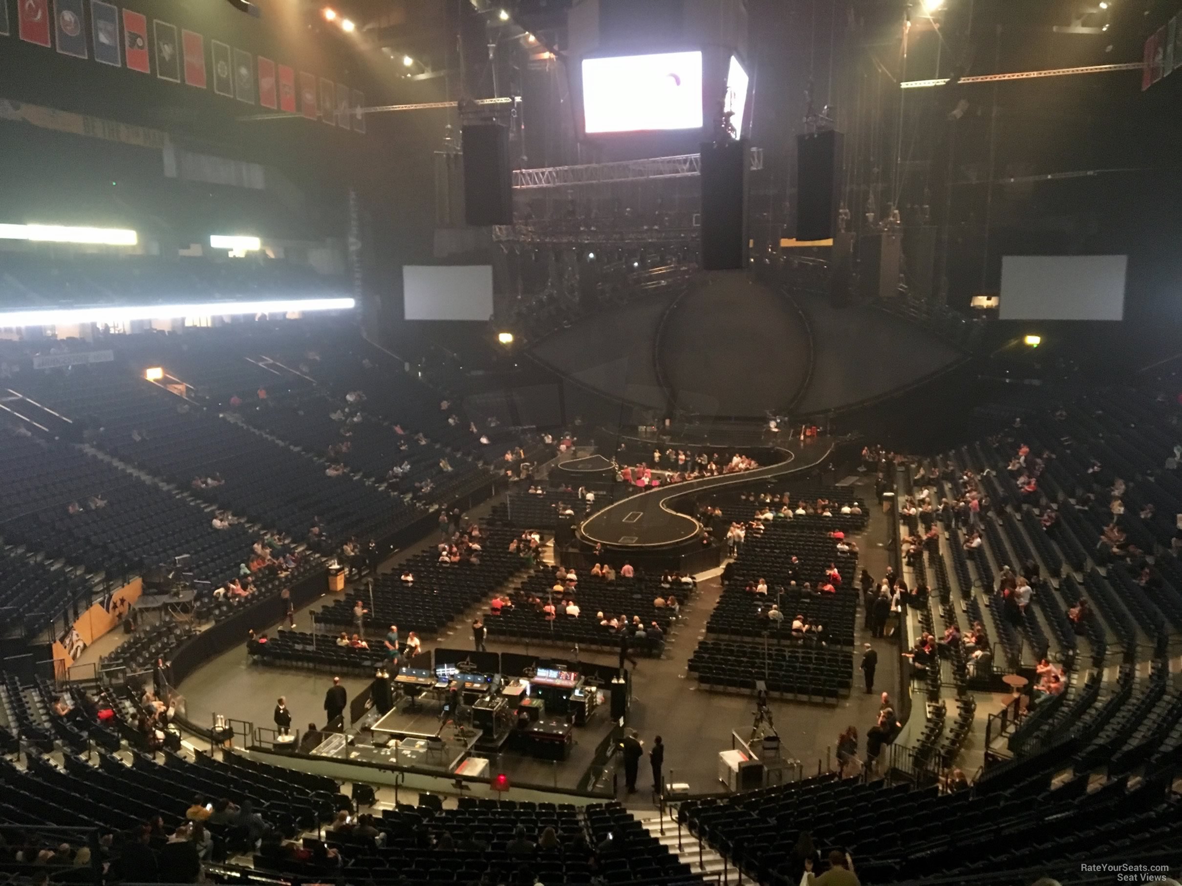 Bridgestone Arena Section 202 Concert Seating