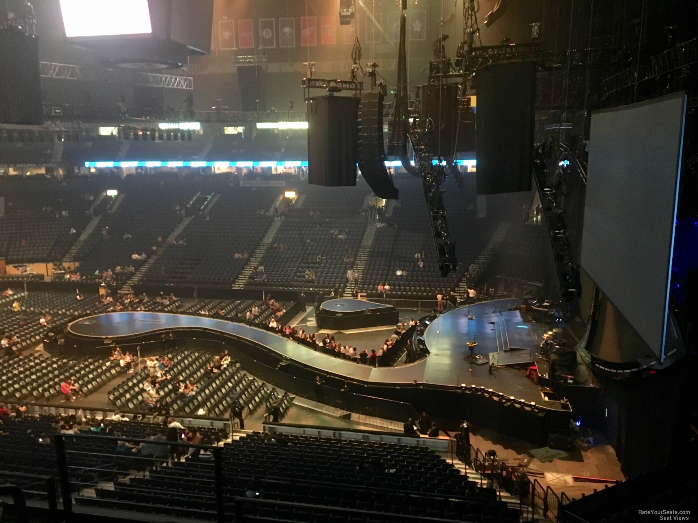 Bridgestone Arena Concert Seating Chart