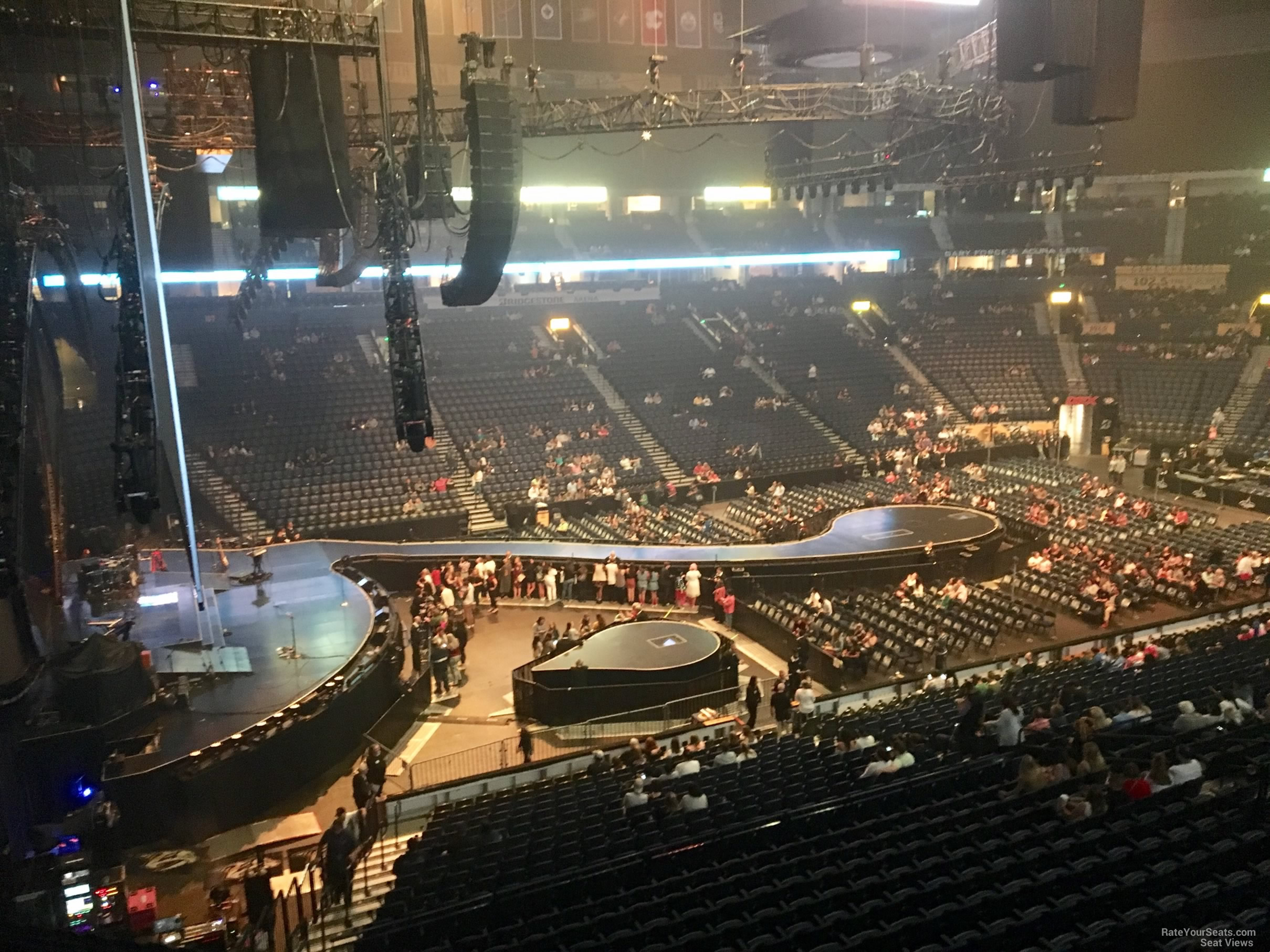 Bridgestone Arena Seat View Concert - 4qfmwba