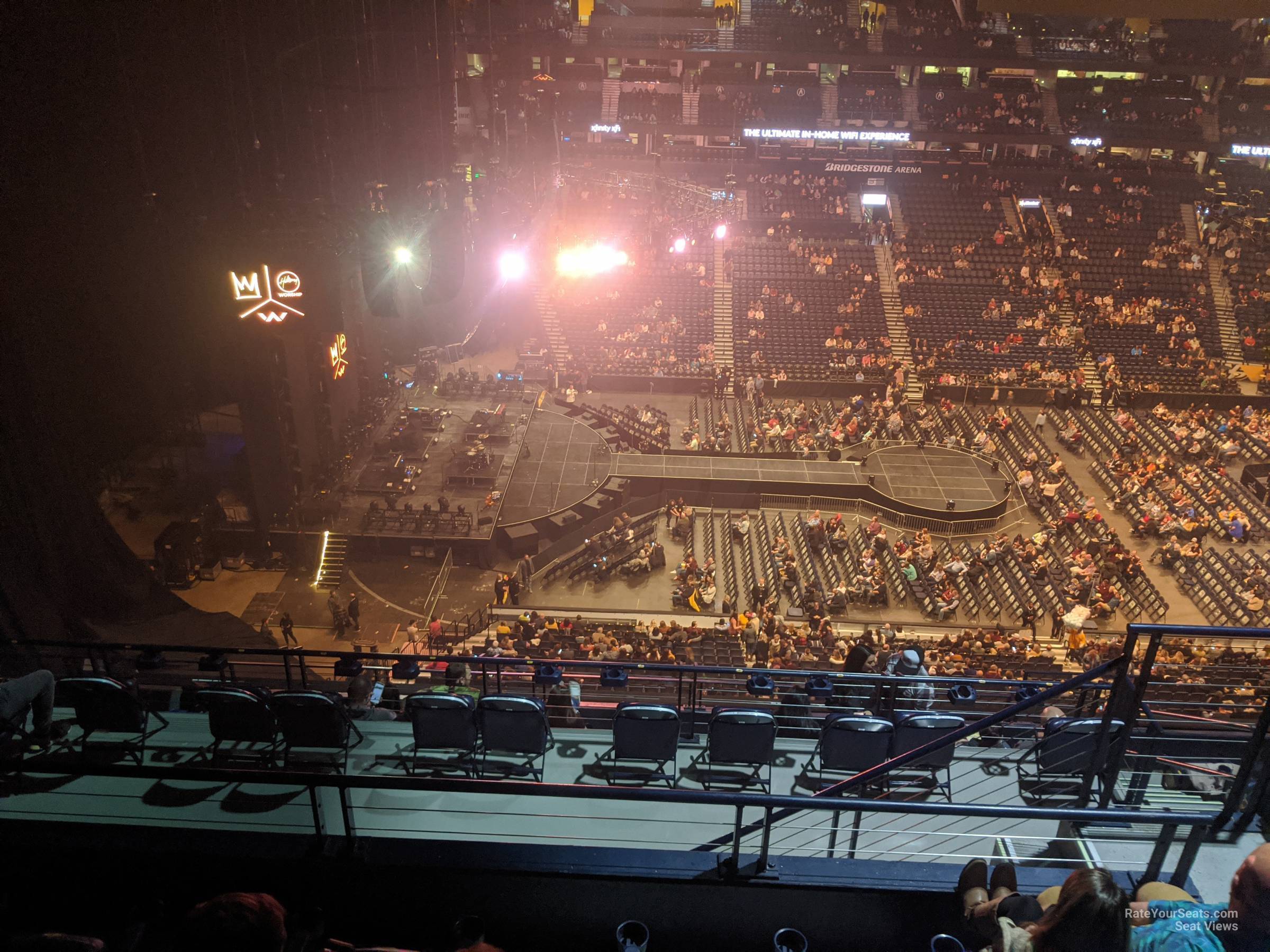 Section 324 at Bridgestone Arena for Concerts