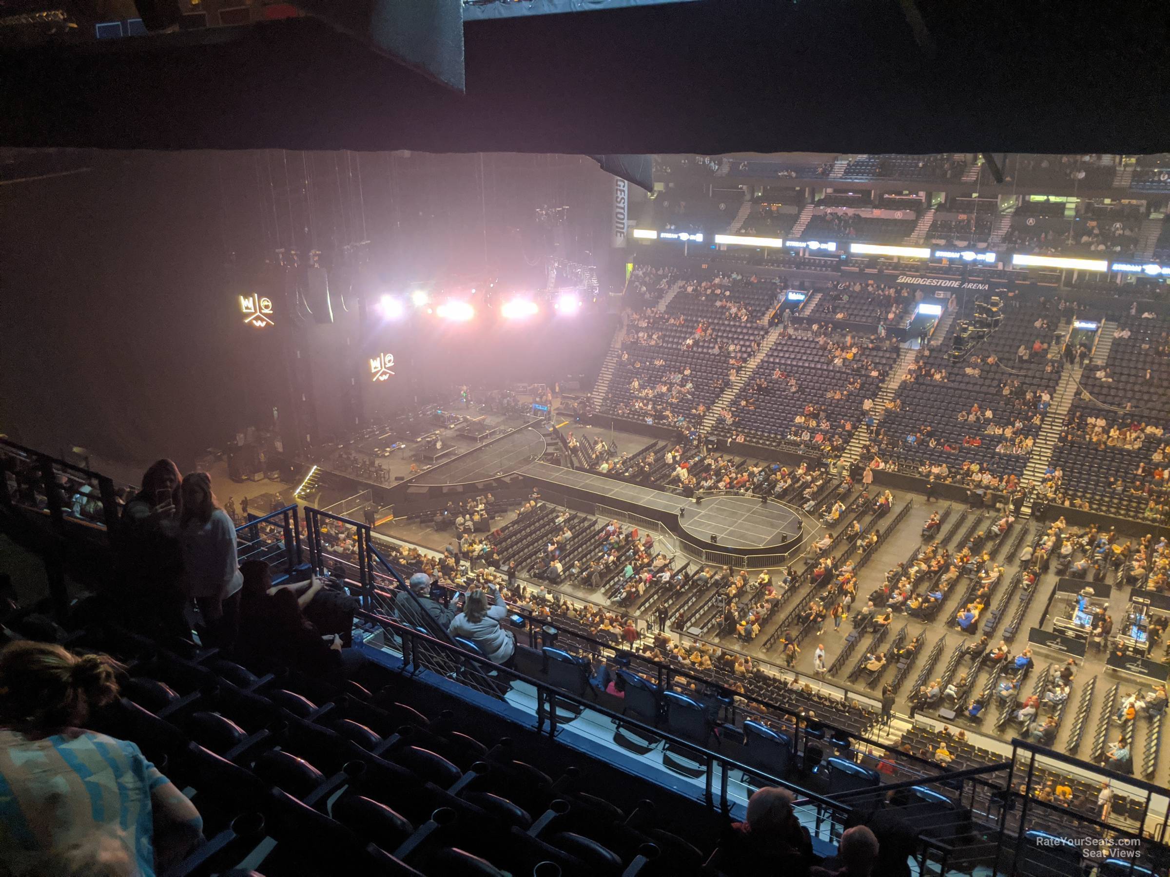Bridgestone Arena Seat View Concert - es8h2pw