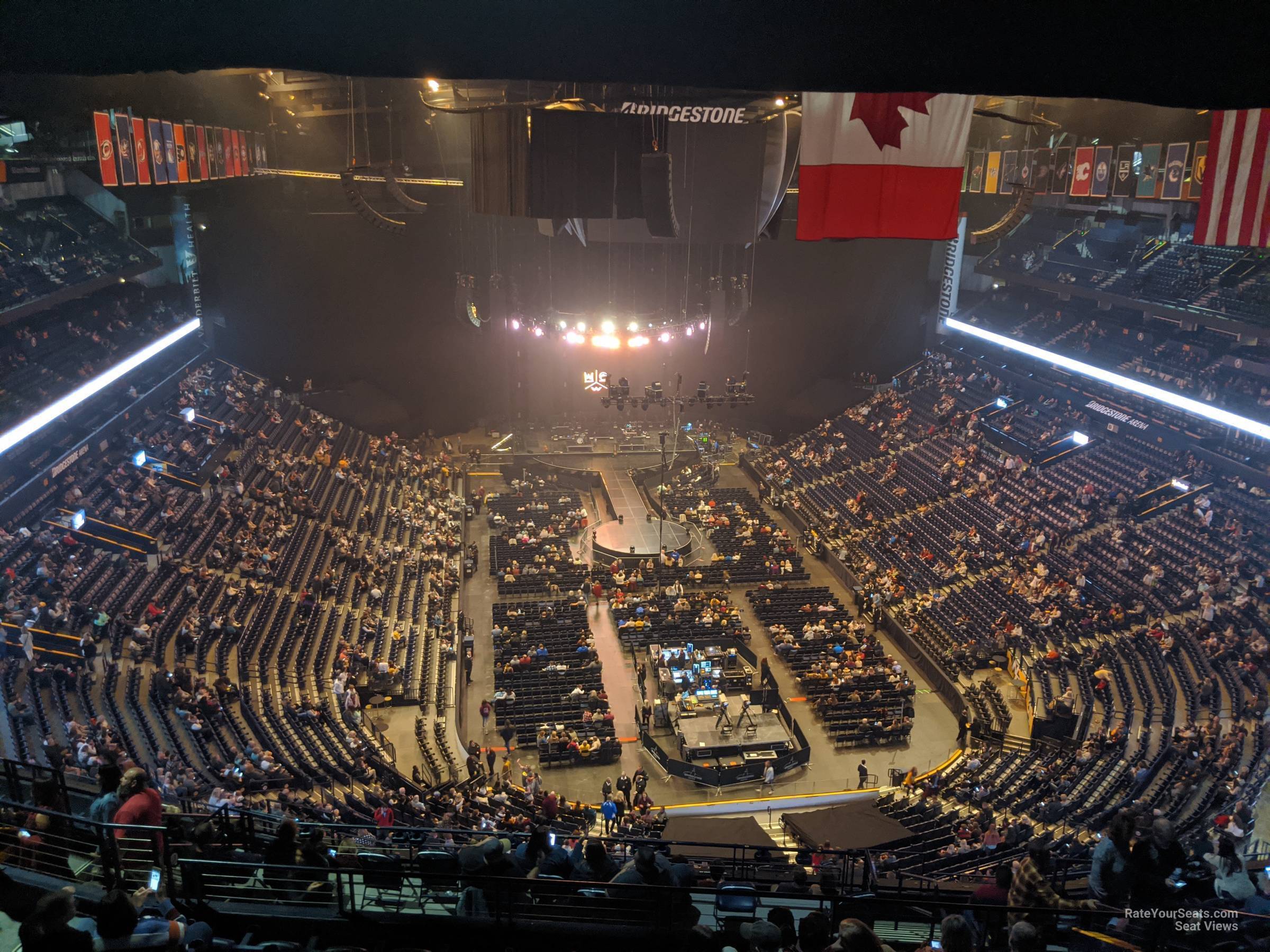 Bridgestone Arena Section 333 Concert Seating