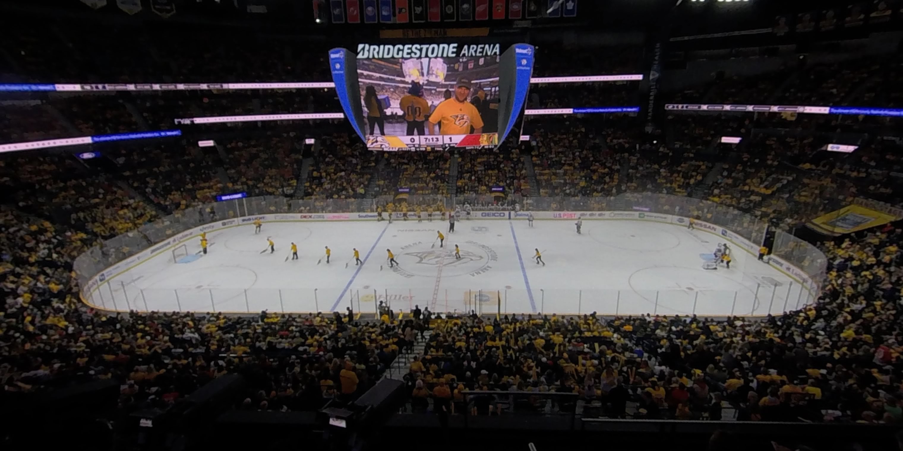 New Jersey Devils at Nashville Predators, Bridgestone Arena, Nashville,  February 14 2024