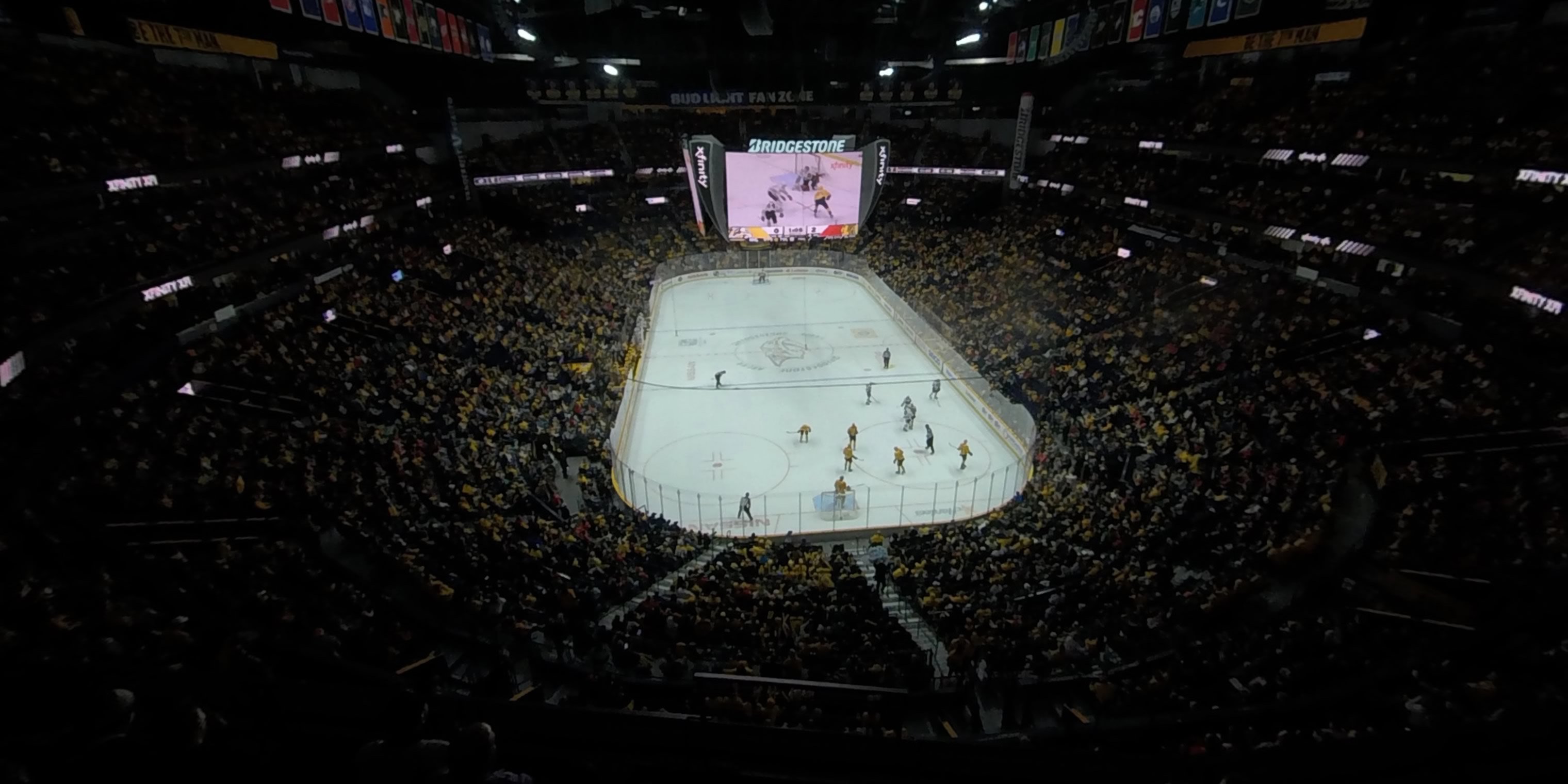 section 301 panoramic seat view  for hockey - bridgestone arena