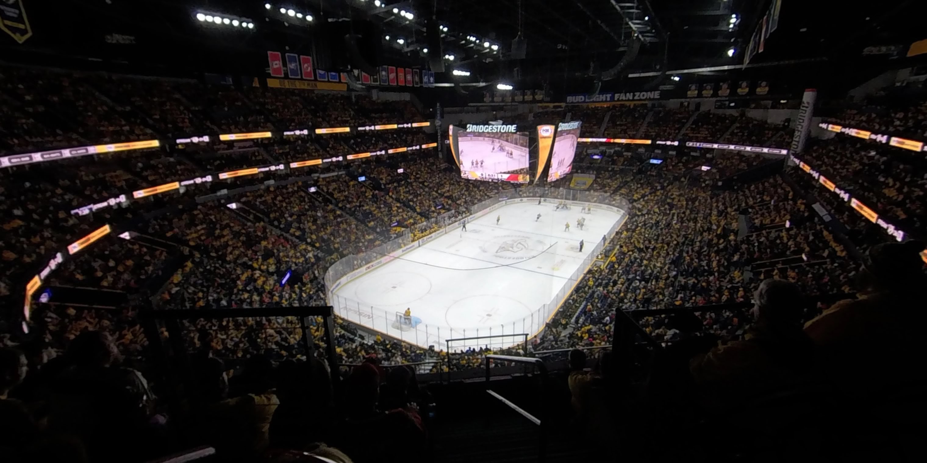 section 303 panoramic seat view  for hockey - bridgestone arena