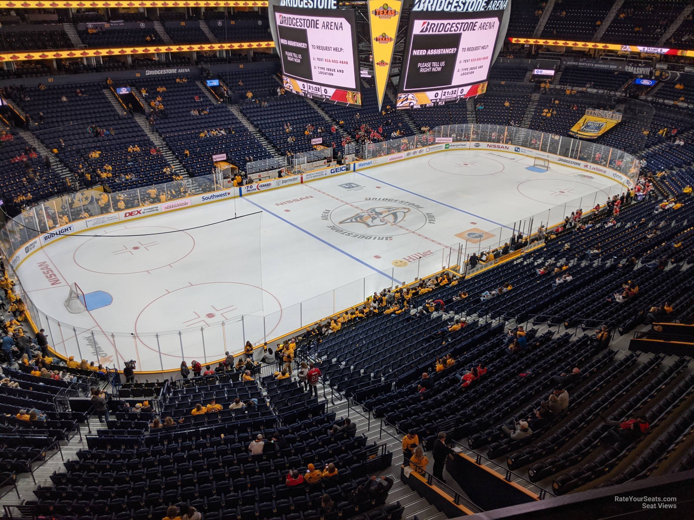 bridgestone-arena-section-306-nashville-predators-rateyourseats