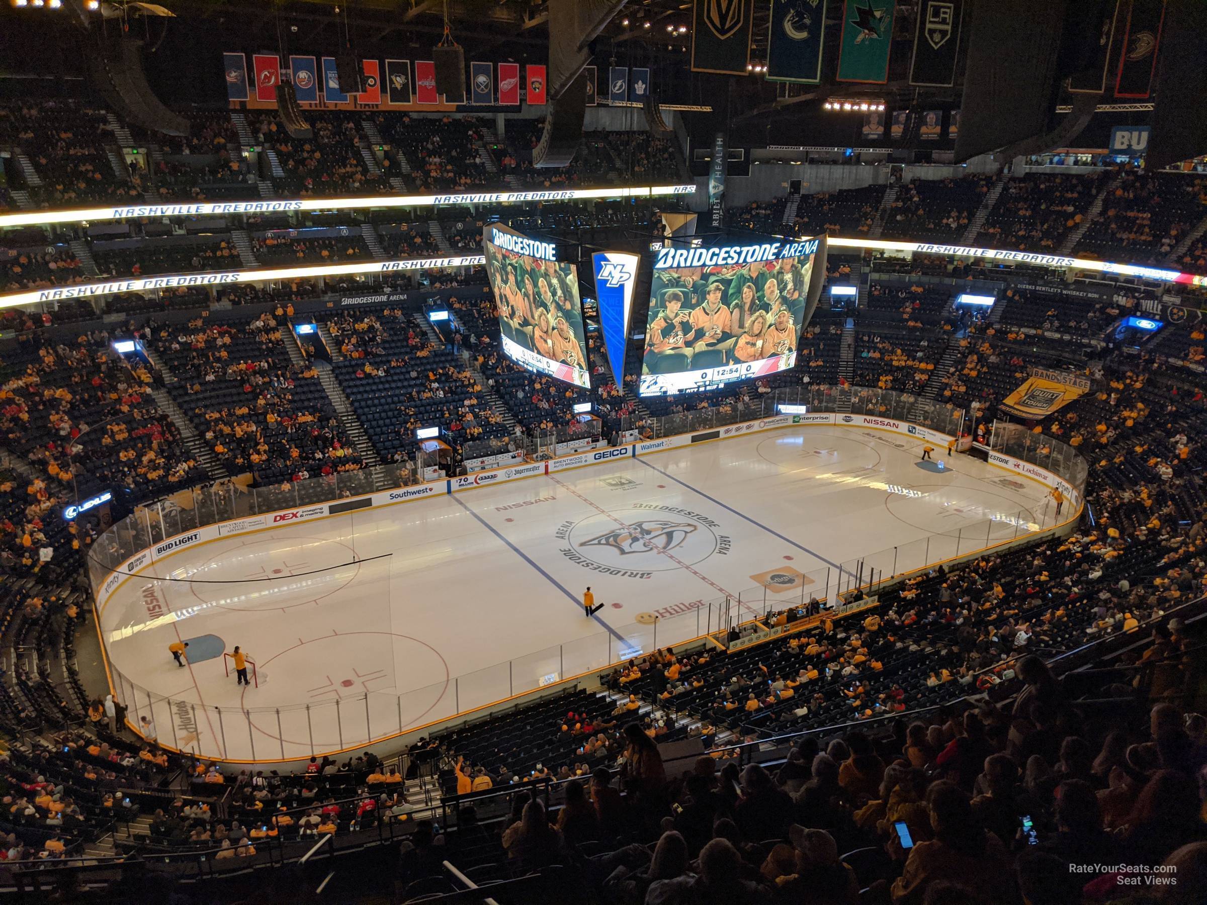 Bridgestone Arena Section 307 - Nashville Predators - RateYourSeats.com