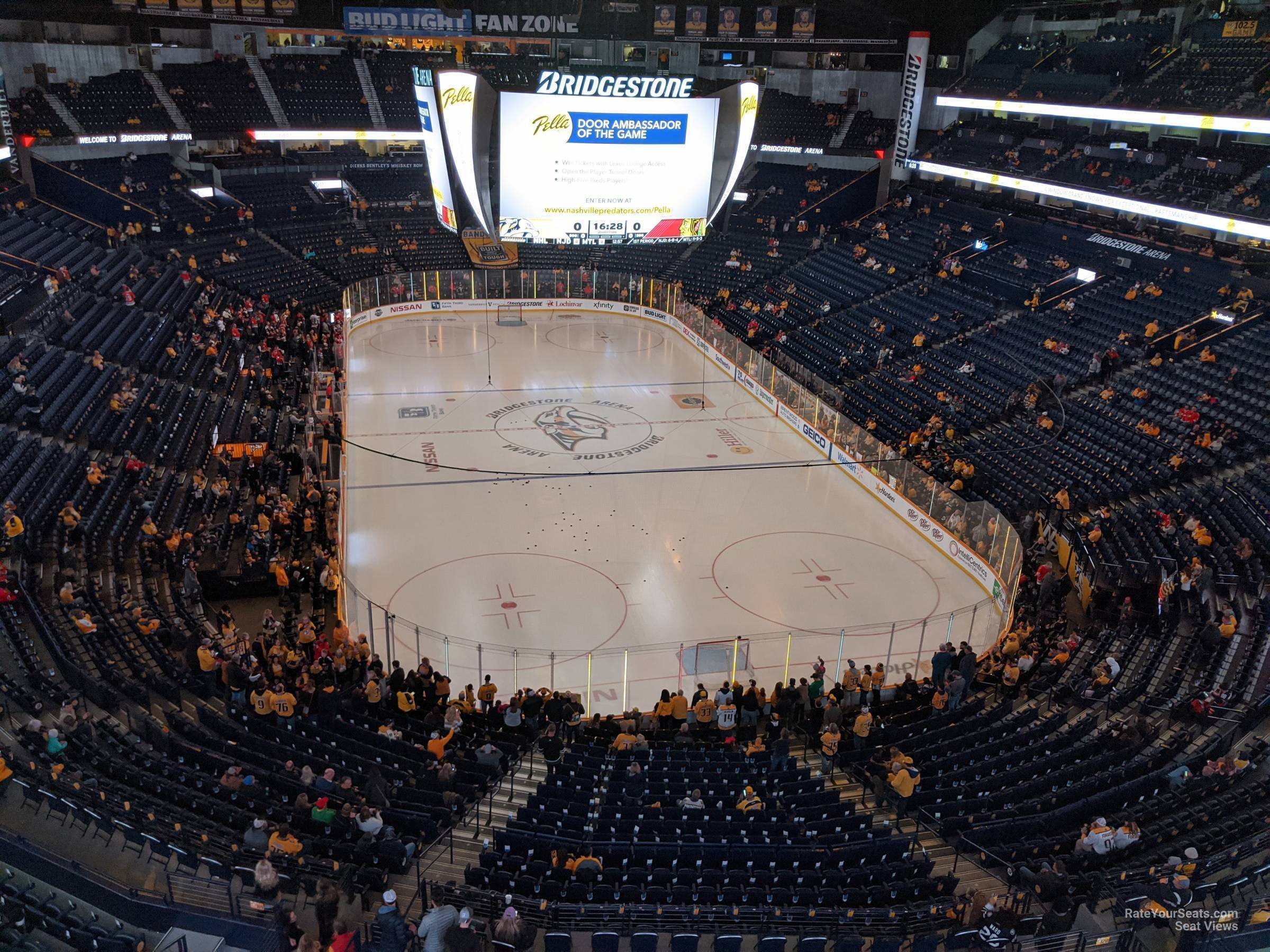 Predators Seating Chart 05 - 2sxoriv