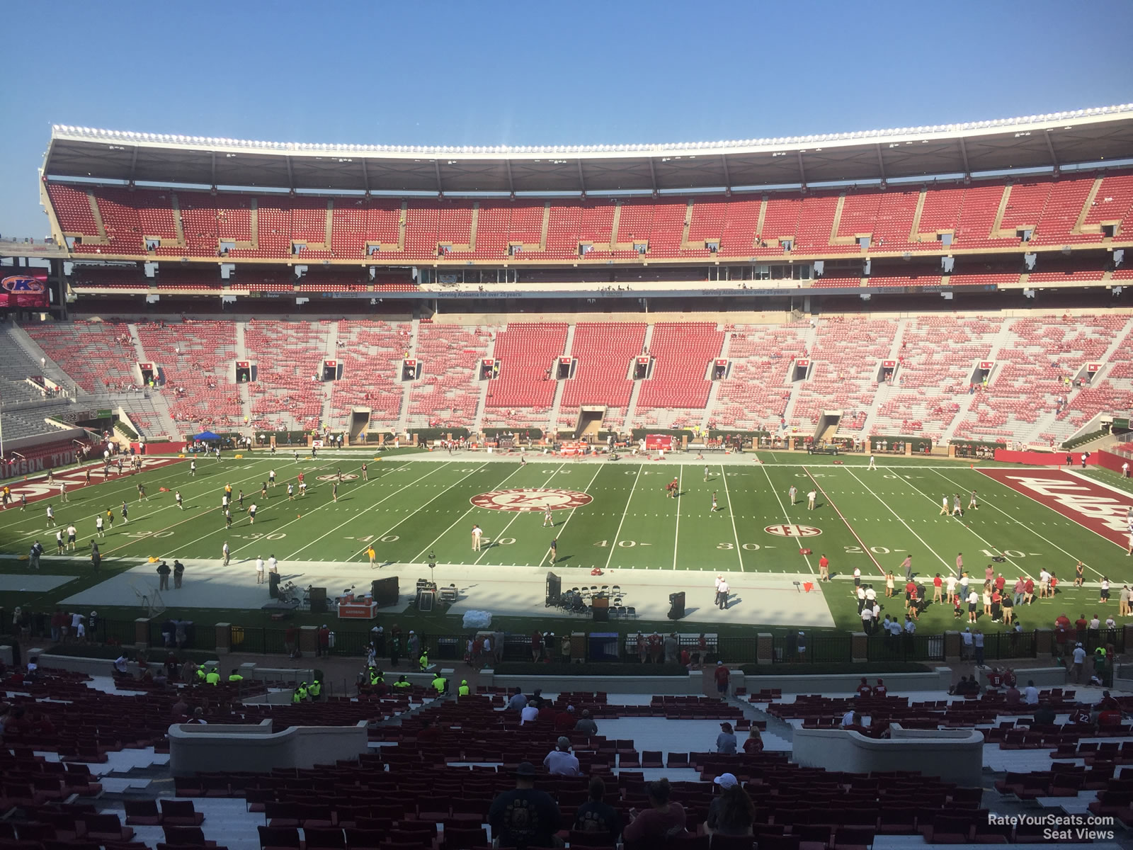 Section Hh At Bryant Denny Stadium Rateyourseats Com