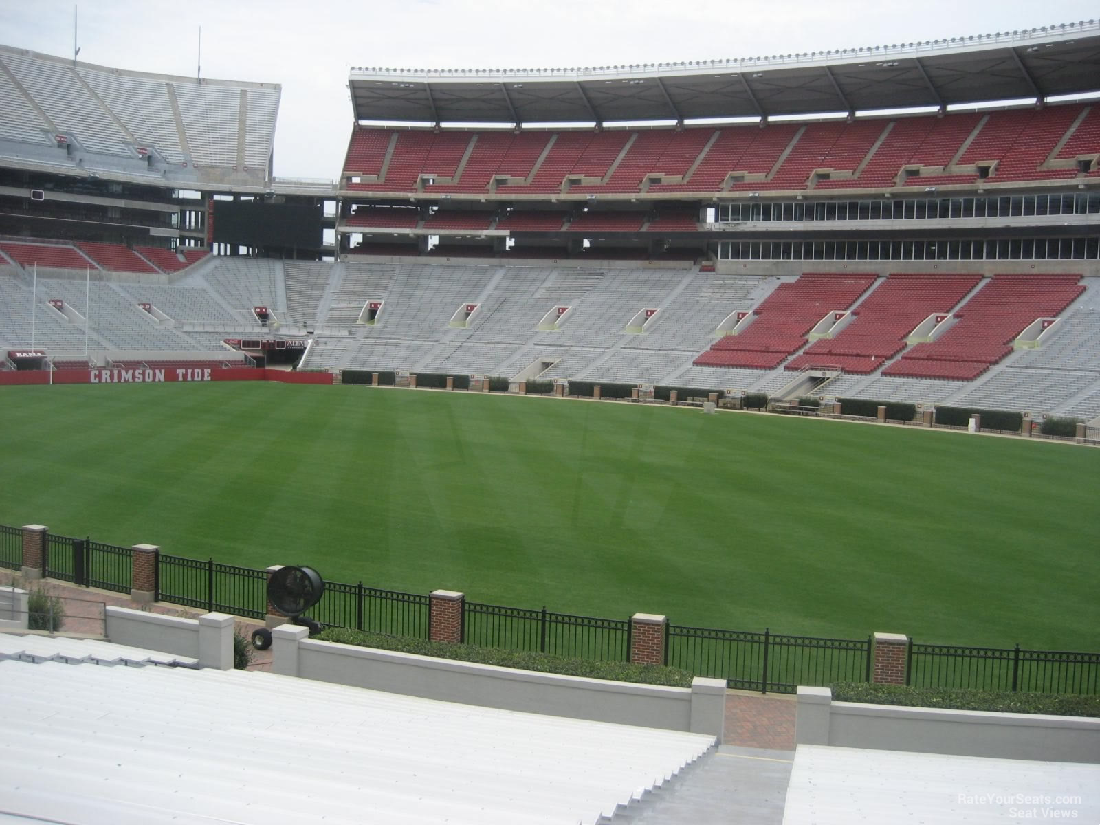 section ll, row 26 seat view  - bryant-denny stadium