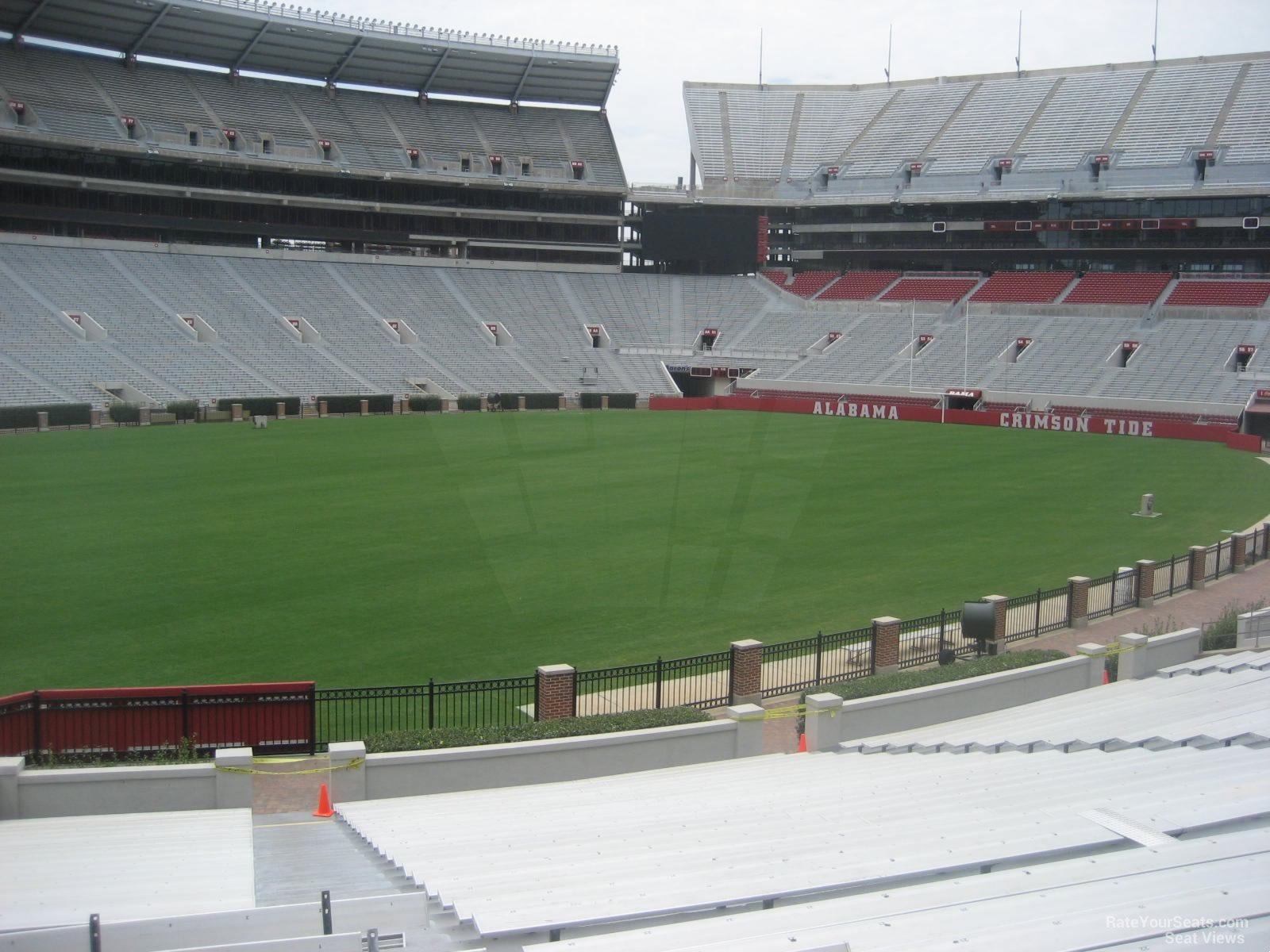 section m, row 26 seat view  - bryant-denny stadium