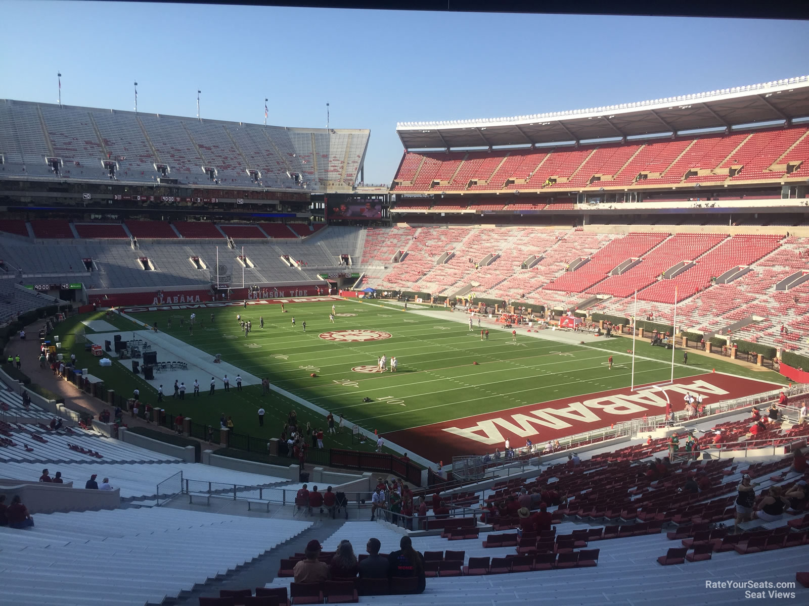 Bryant Denny Stadium Section N8 Rateyourseatscom