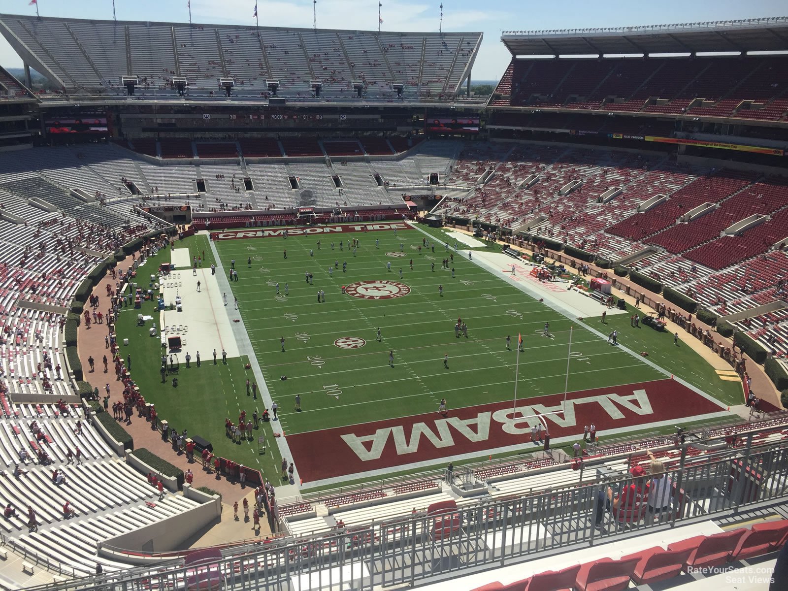 Section Nn10 At Bryant Denny Stadium Rateyourseats Com