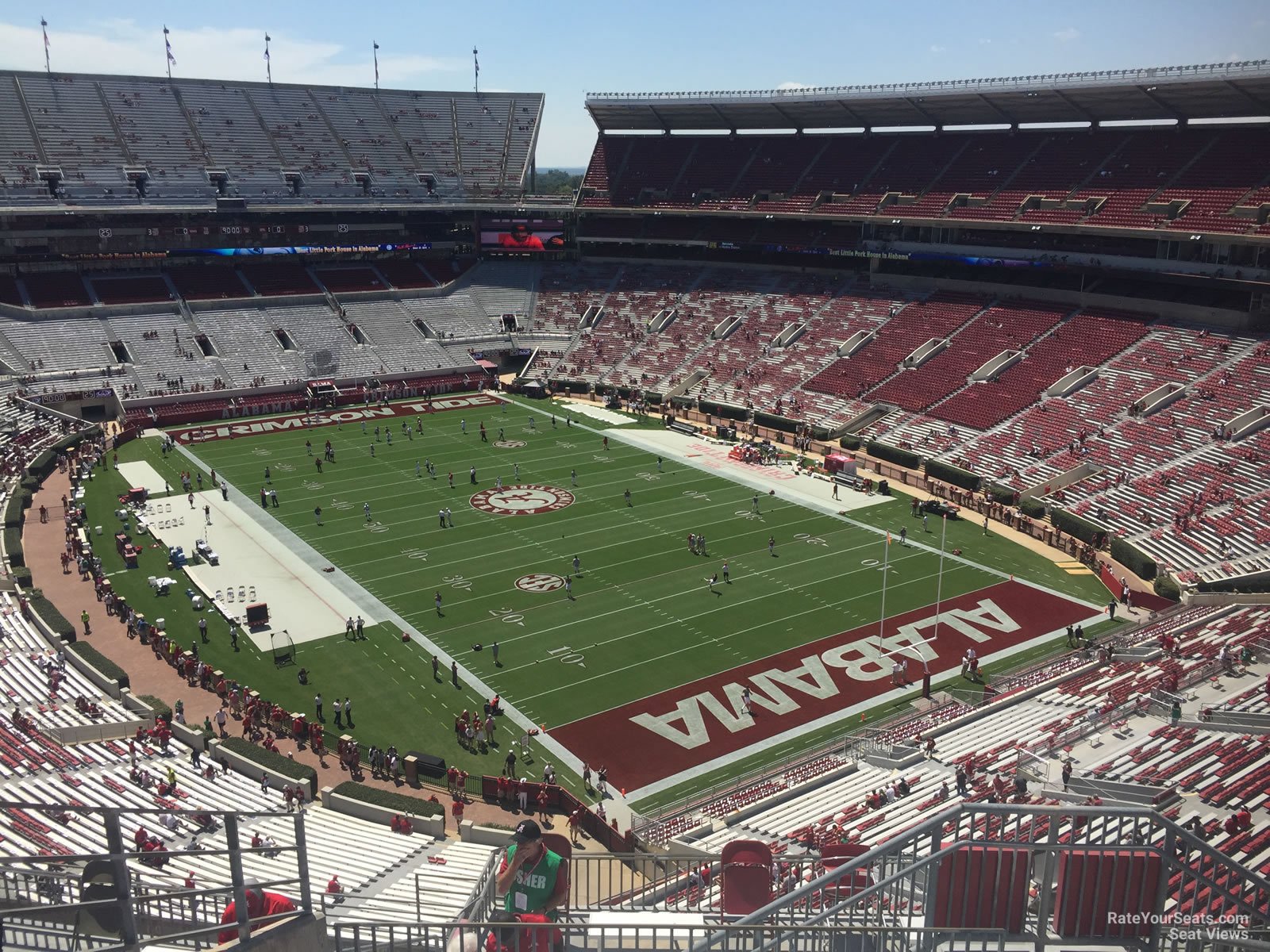 Section Nn13 At Bryant Denny Stadium