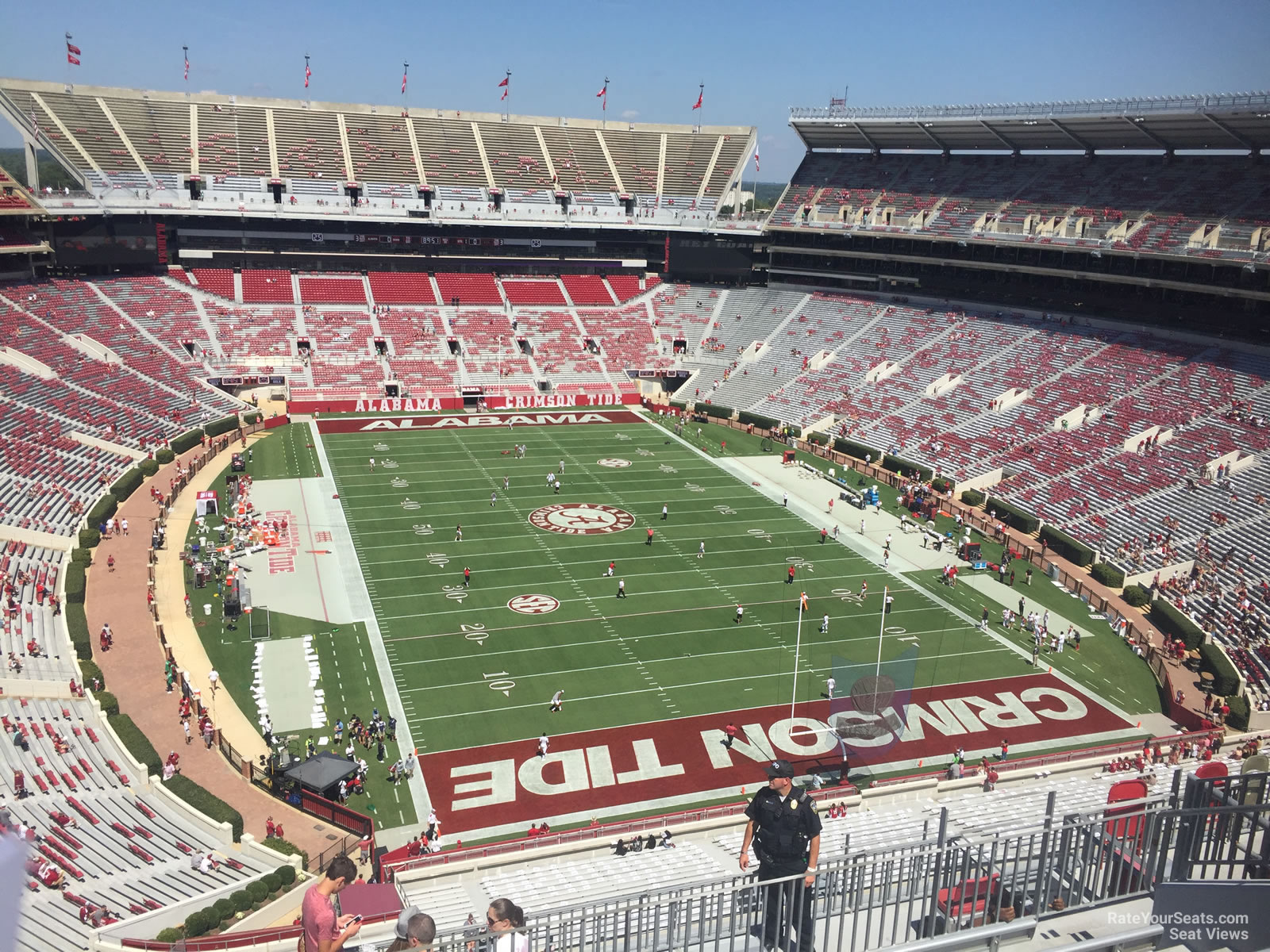 Section Ss10 At Bryant Denny Stadium