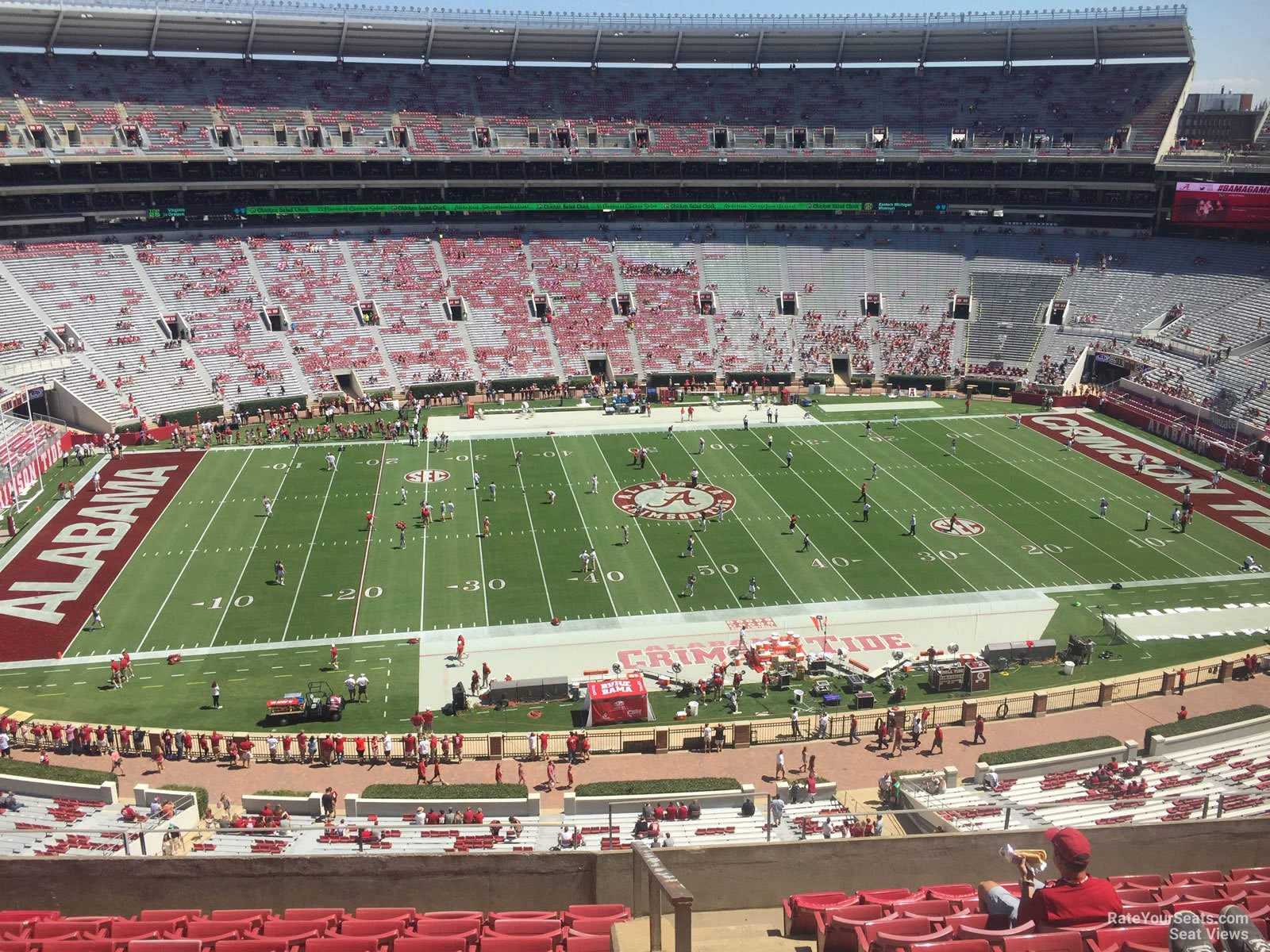 Section U3l At Bryant Denny Stadium Rateyourseats Com