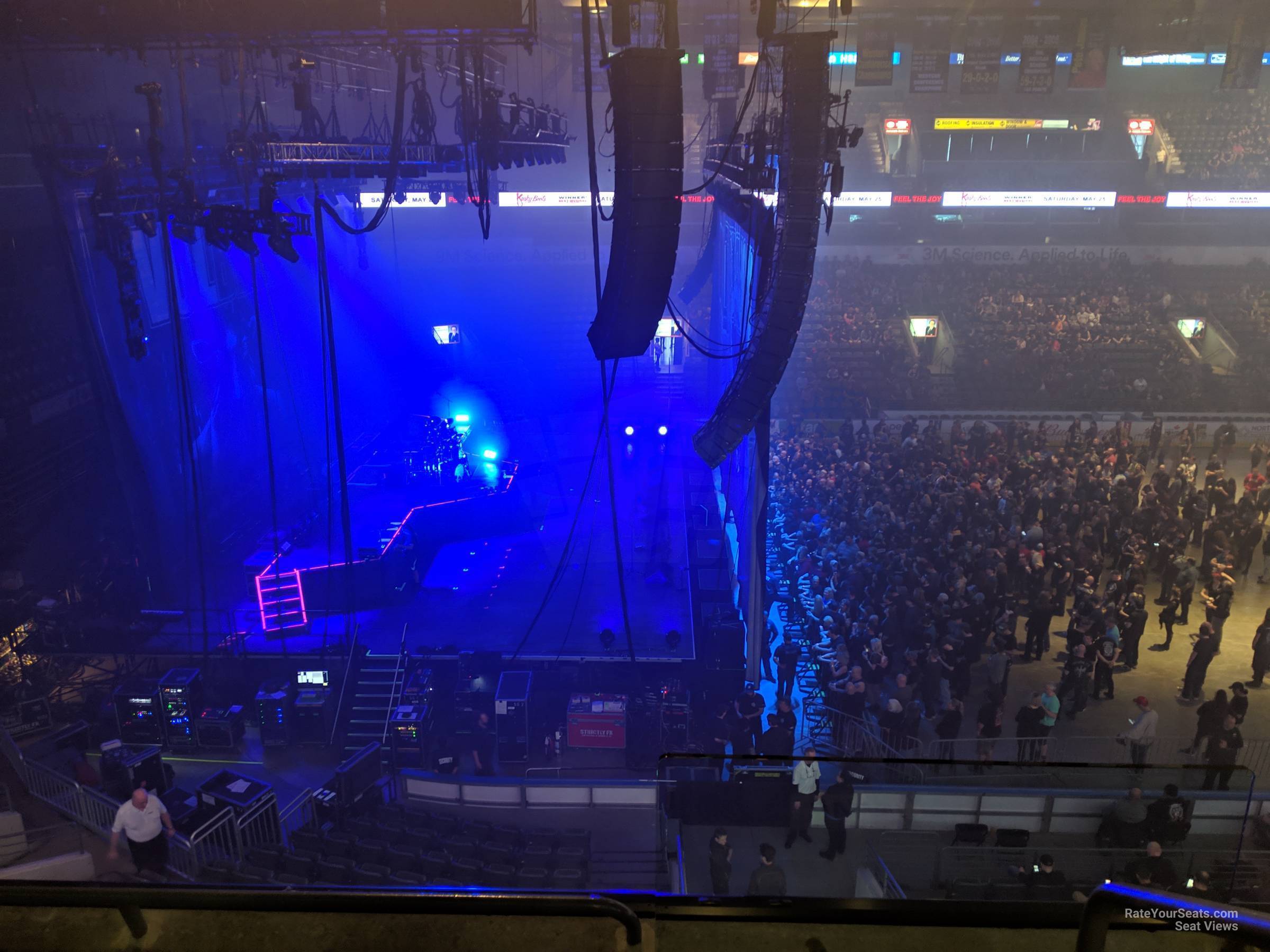 section 317 seat view  - budweiser gardens