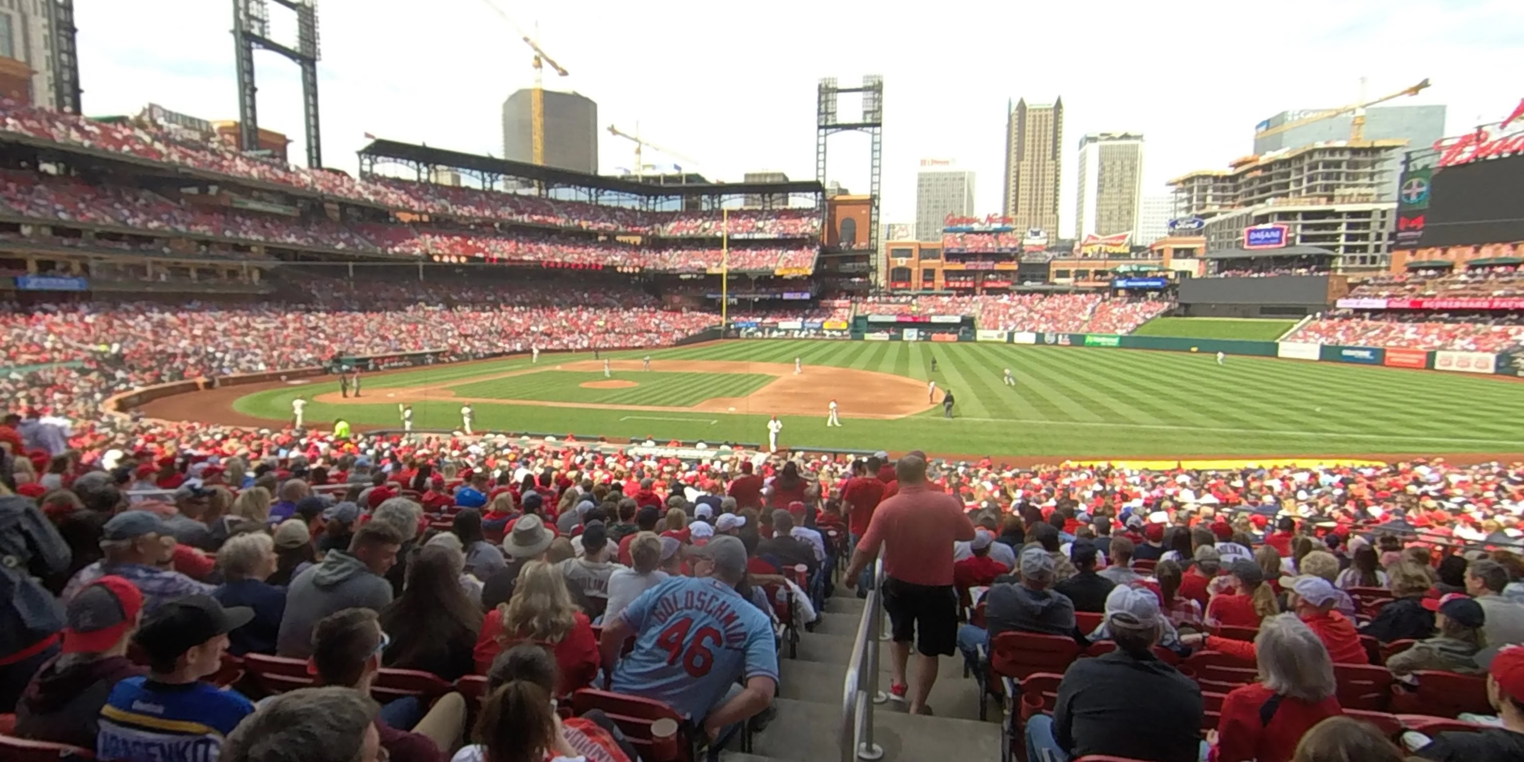 Section 142 At Busch Stadium