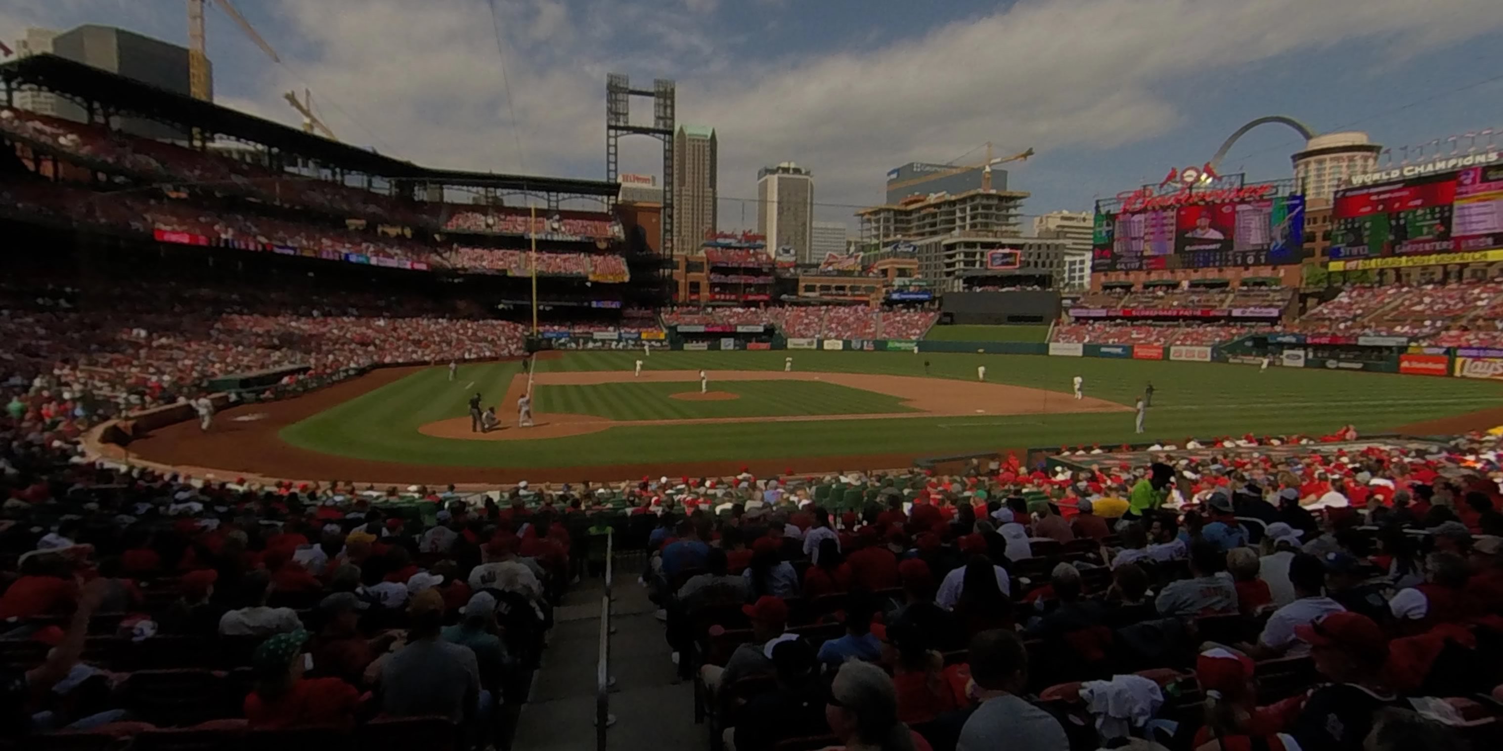 section 146 panoramic seat view  - busch stadium