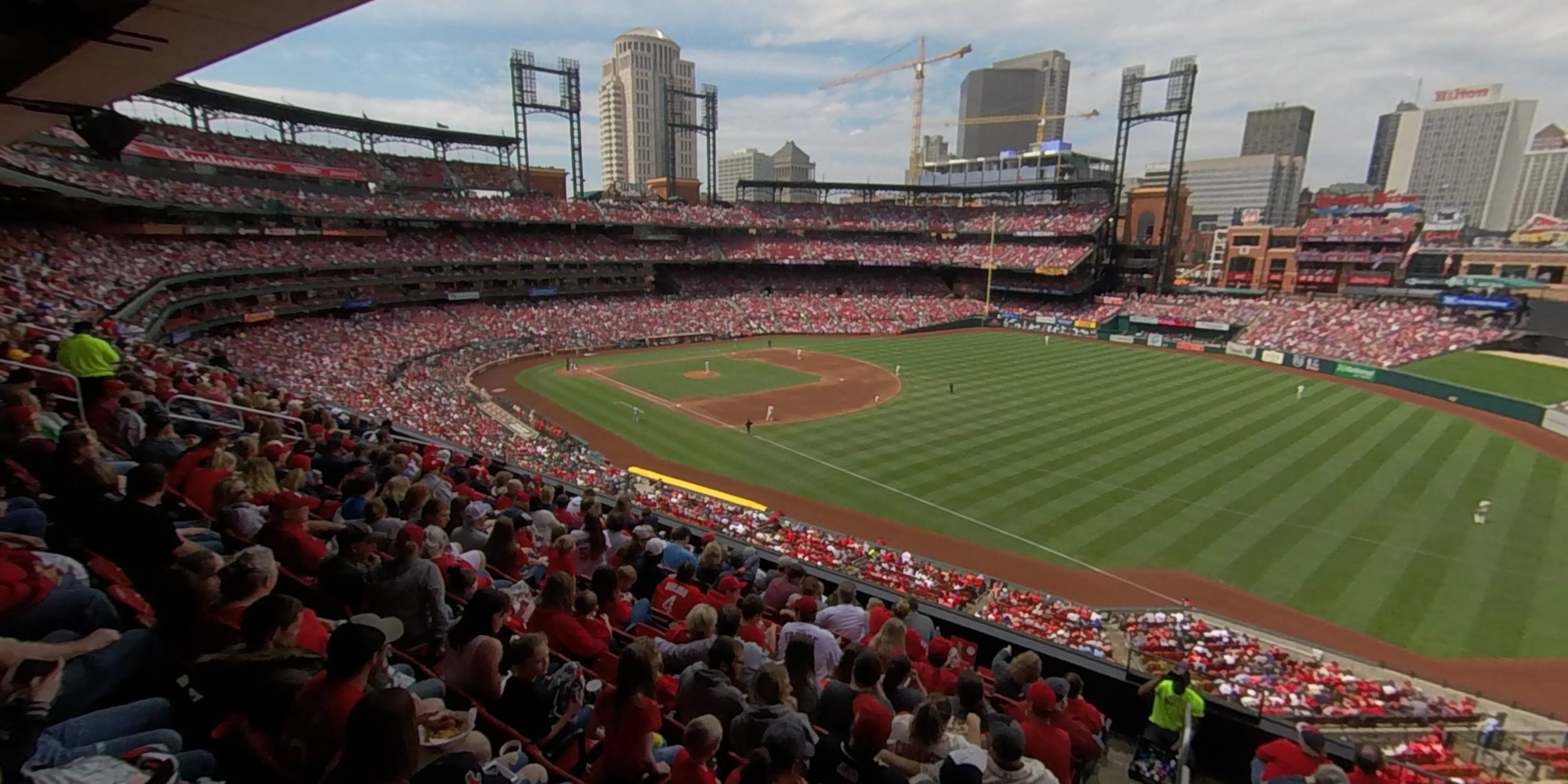 section 234 panoramic seat view  - busch stadium