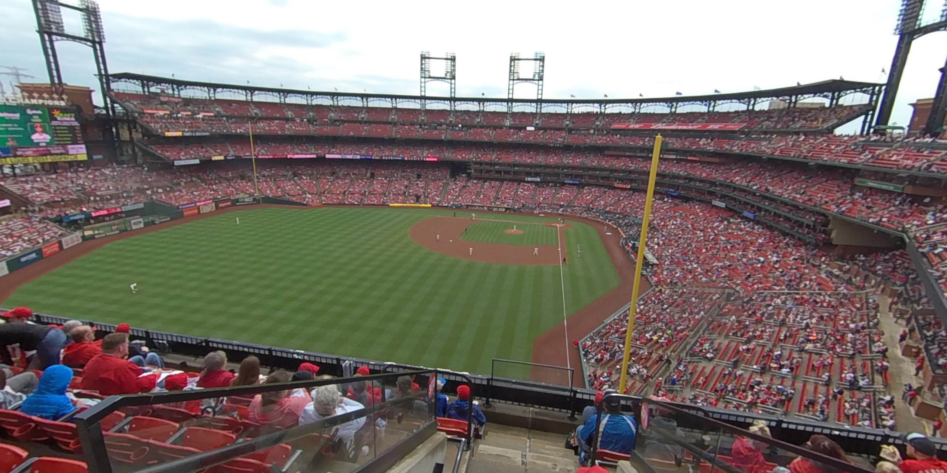 section 371 panoramic seat view  - busch stadium