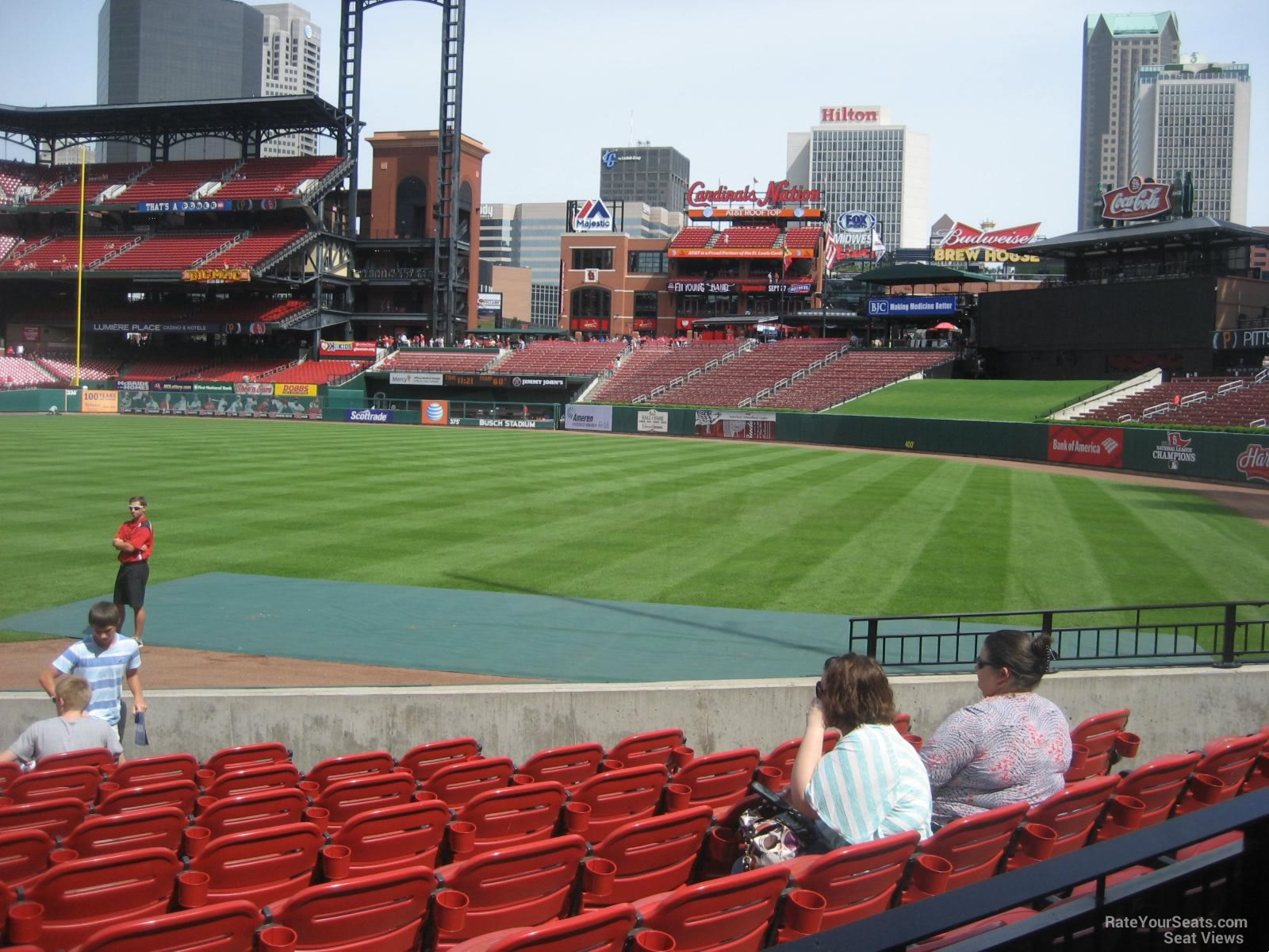 Busch Stadium Dugout Box Seats Elcho Table