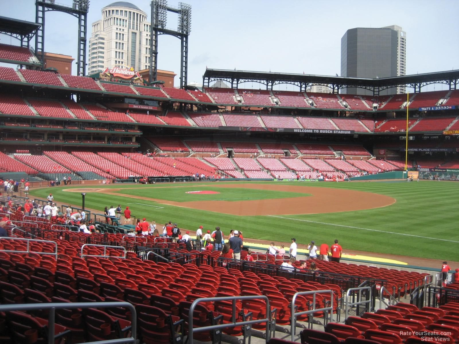 section 137, row 16 seat view  for baseball - busch stadium