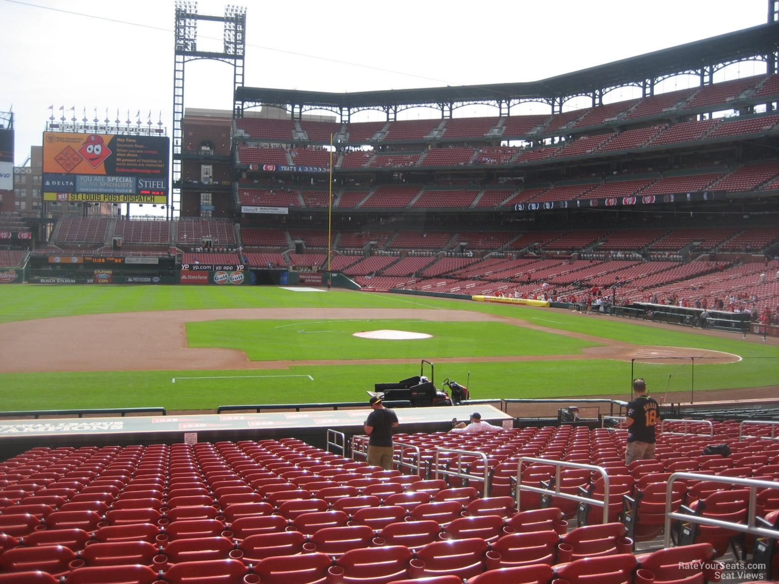 Busch Stadium Section 157 - www.paulmartinsmith.com