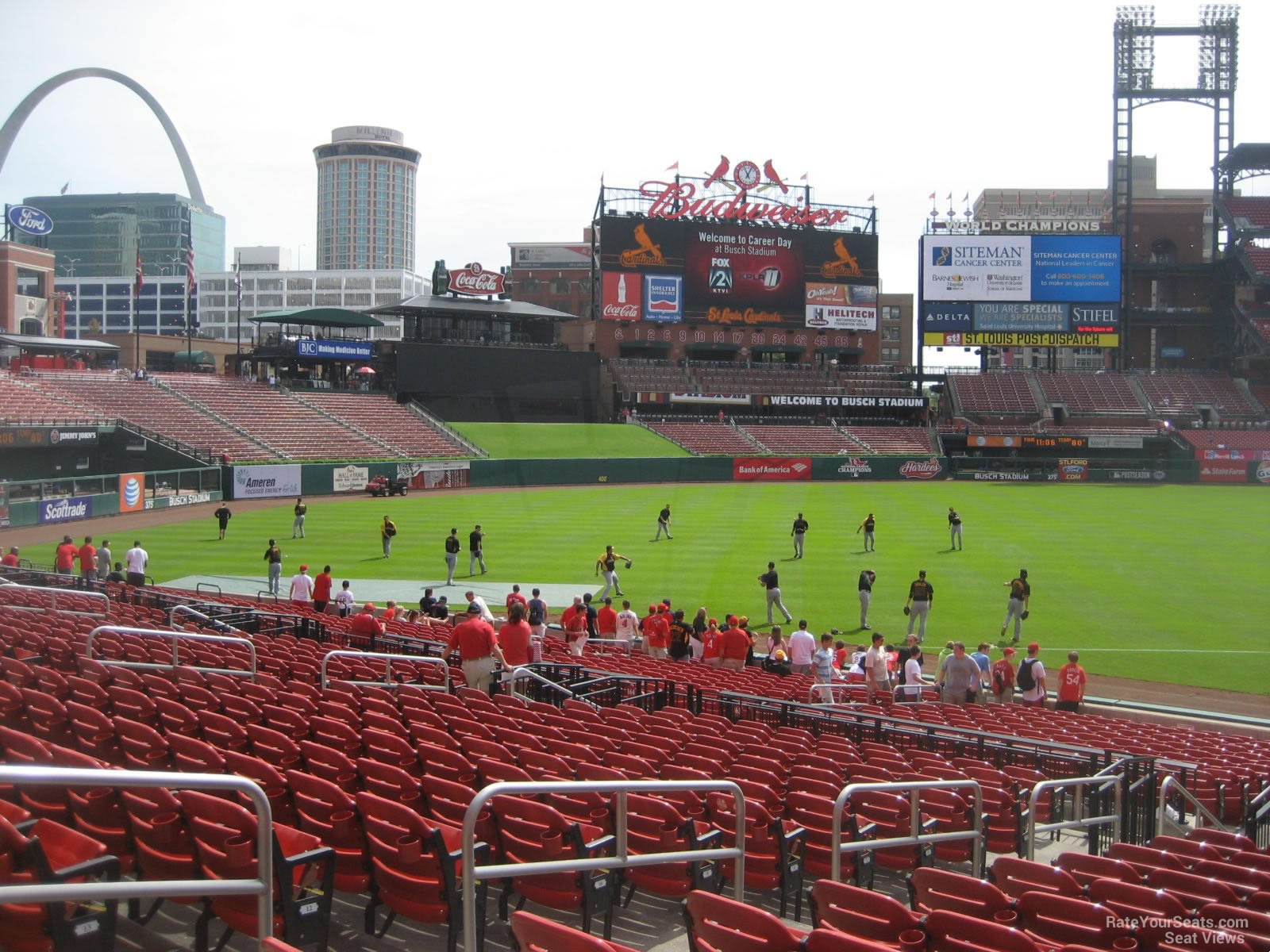 Bank Of America Busch Stadium Seating Chart Two Birds Home