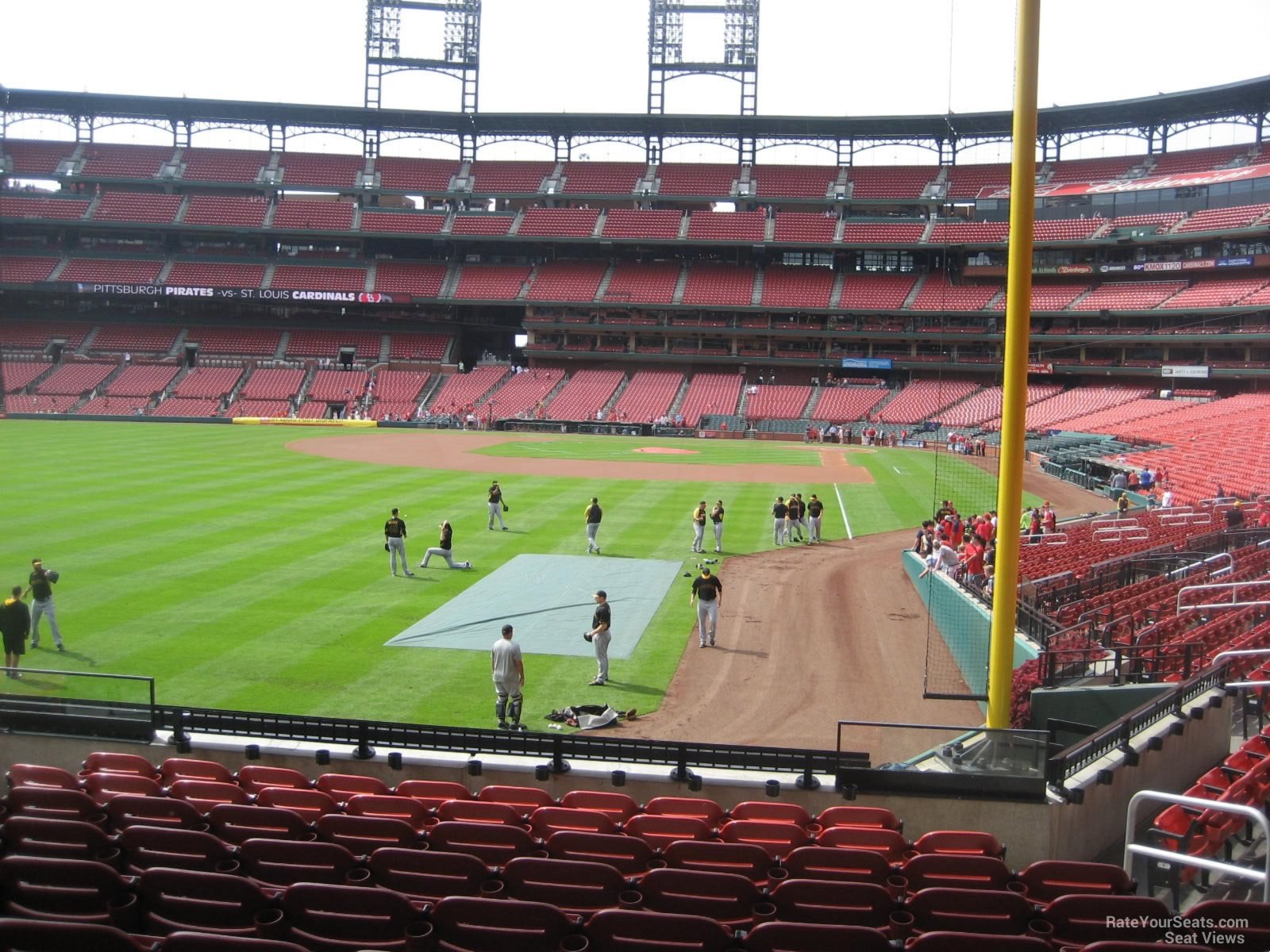 section 170, row 11 seat view  for baseball - busch stadium