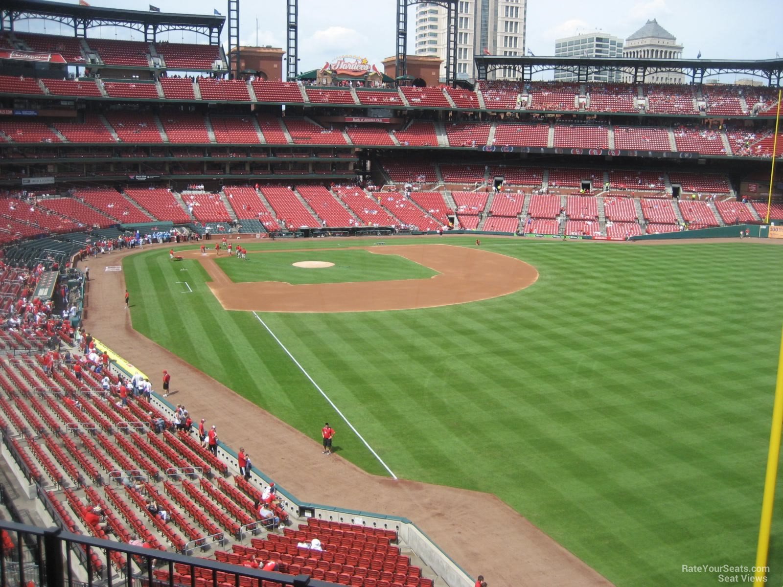 section 231, row 8 seat view  for baseball - busch stadium