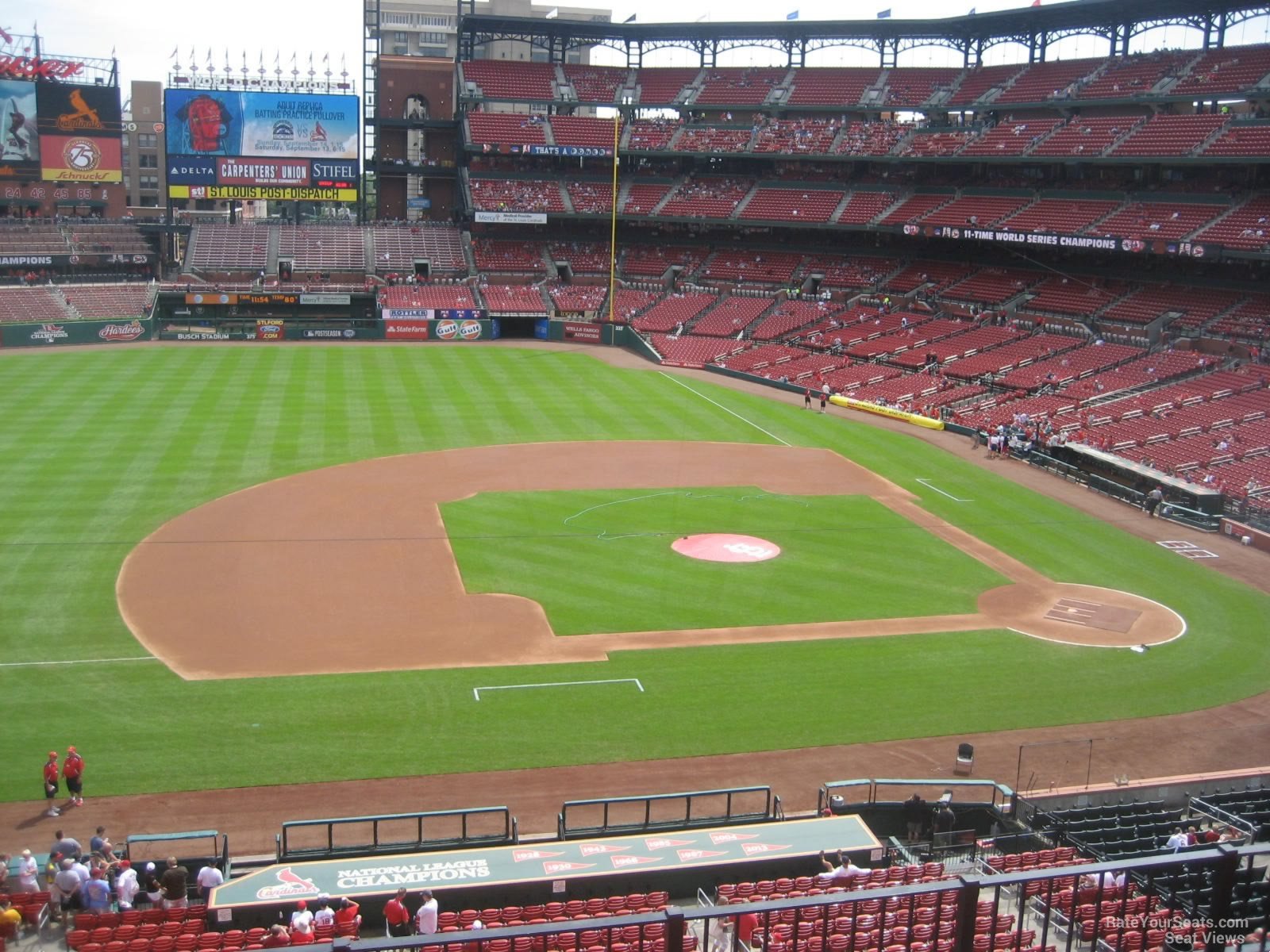 Section 257 at Busch Stadium - RateYourSeats.com