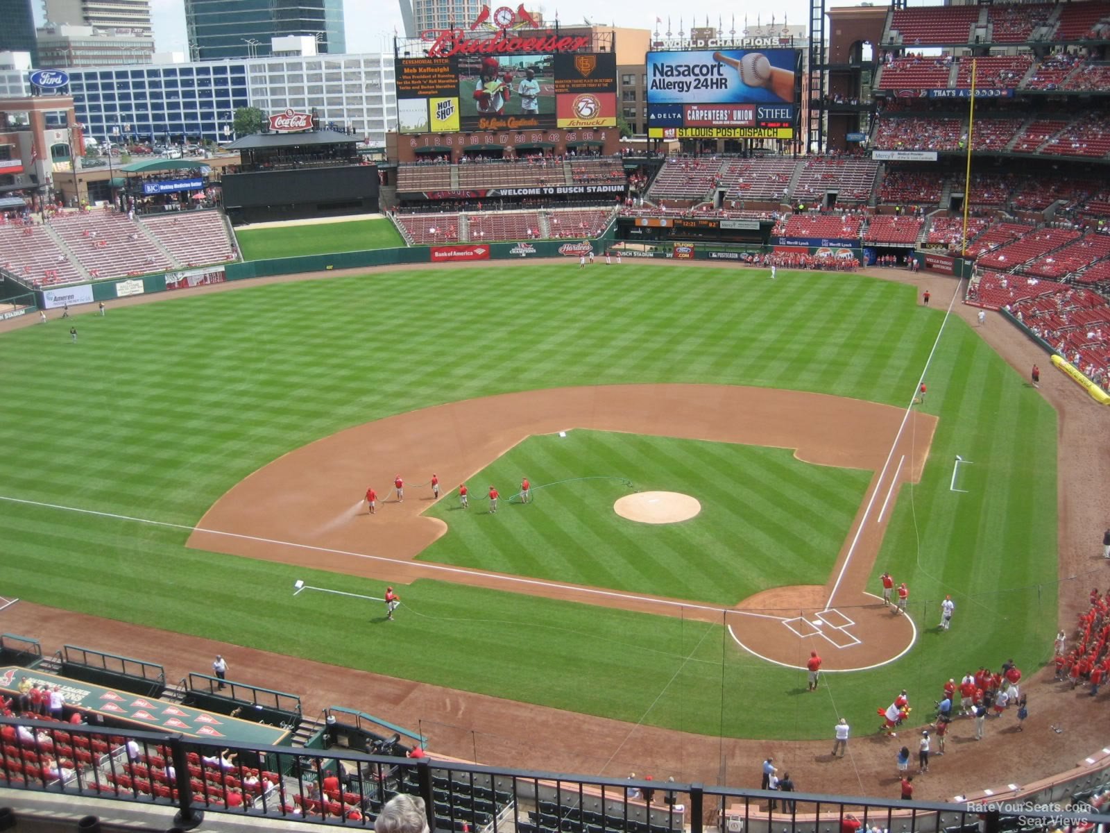 Busch Stadium Section 353 Rateyourseats Com Busch Stadium Section 353