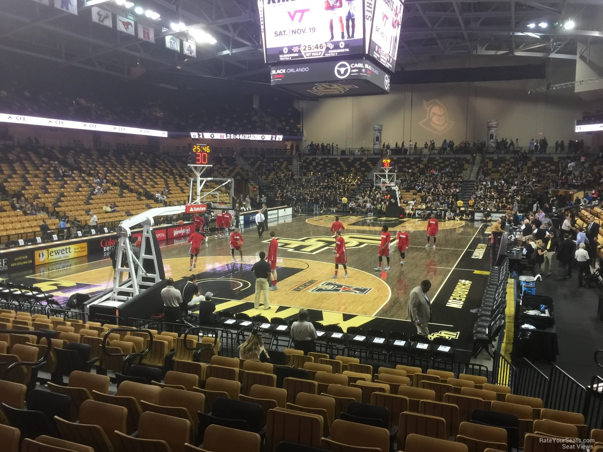 Cfe Arena Seating Chart View