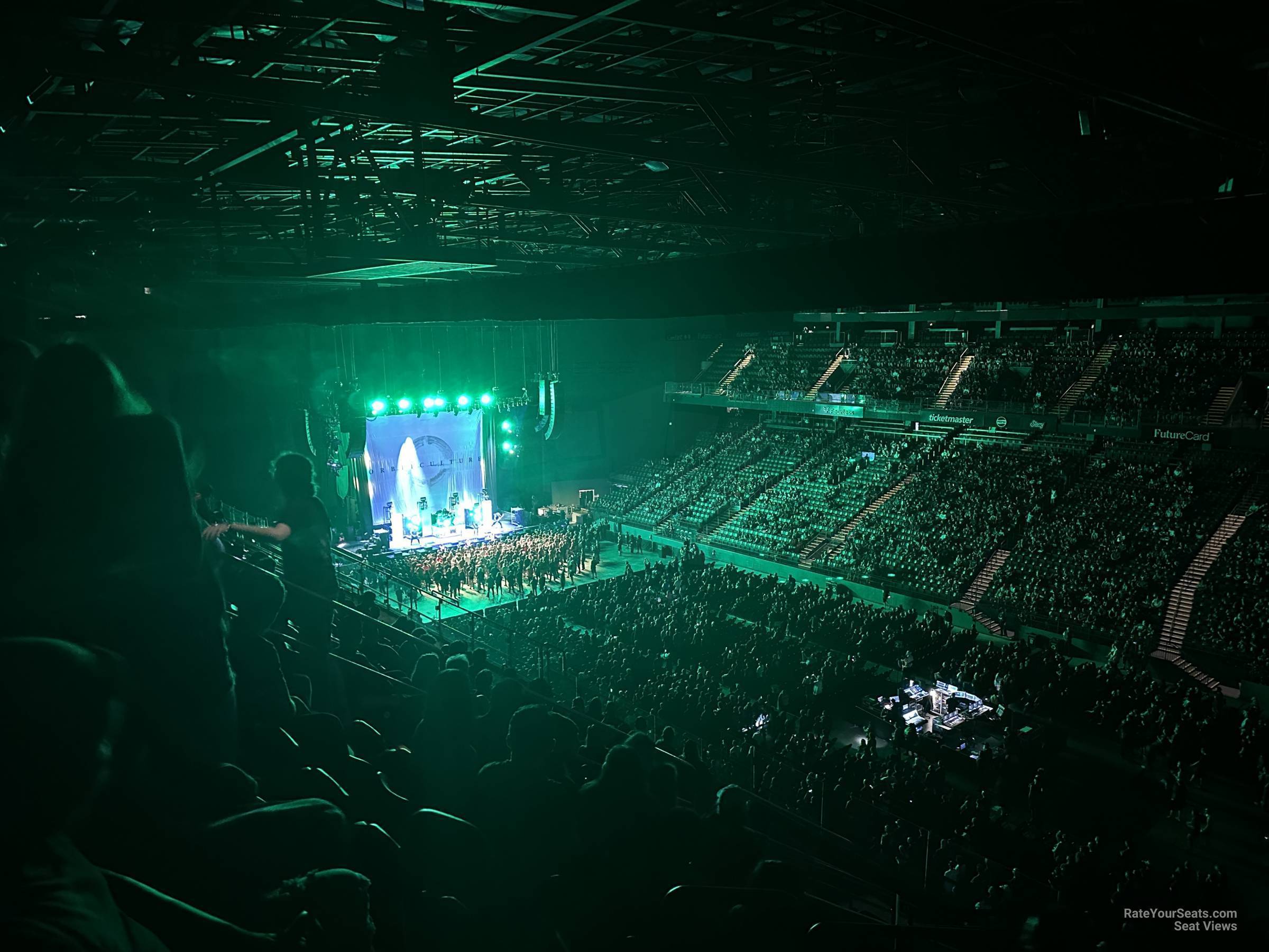 section 214, row l seat view - cfg bank arena