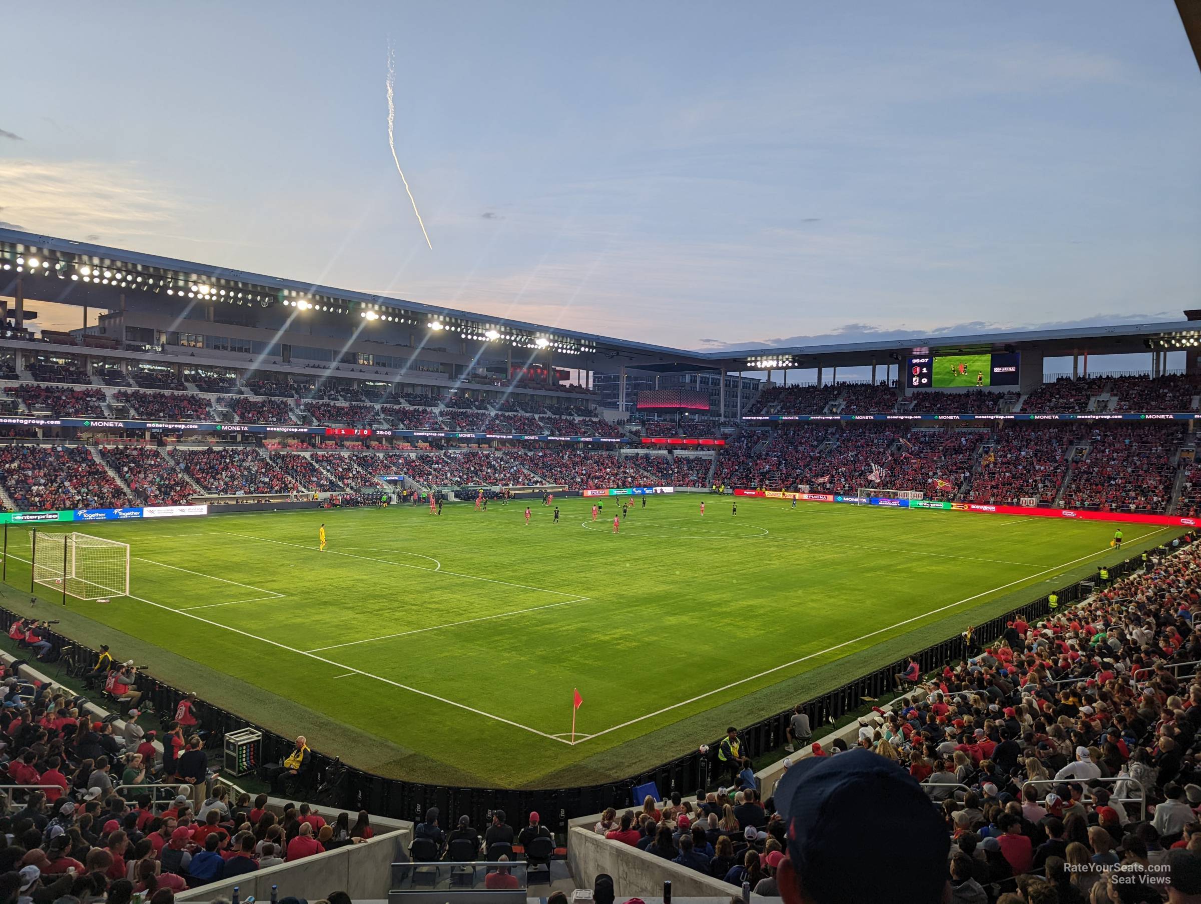 section 100, row 20 seat view  - energizer park