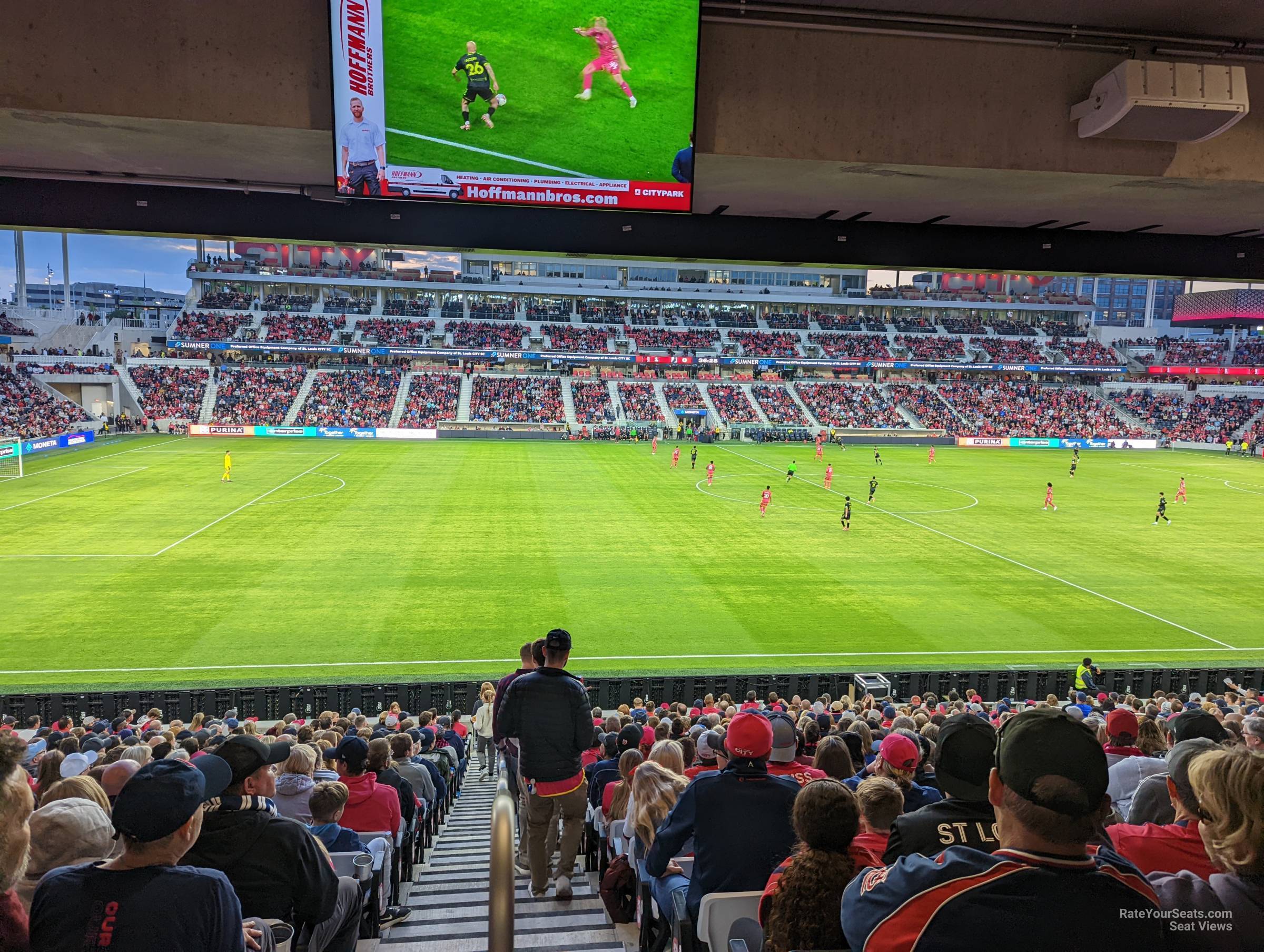 section 104, row 20 seat view  - energizer park