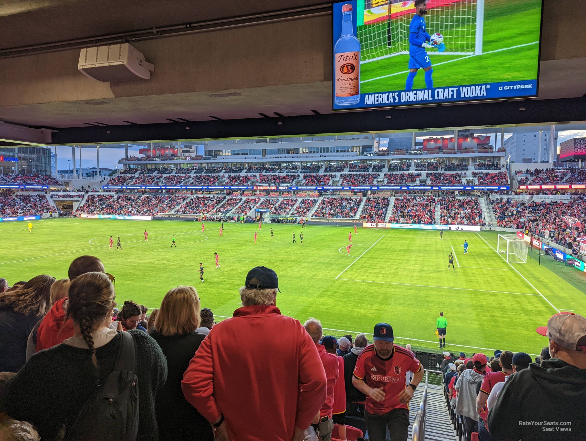 section 109, row 20 seat view  - citypark