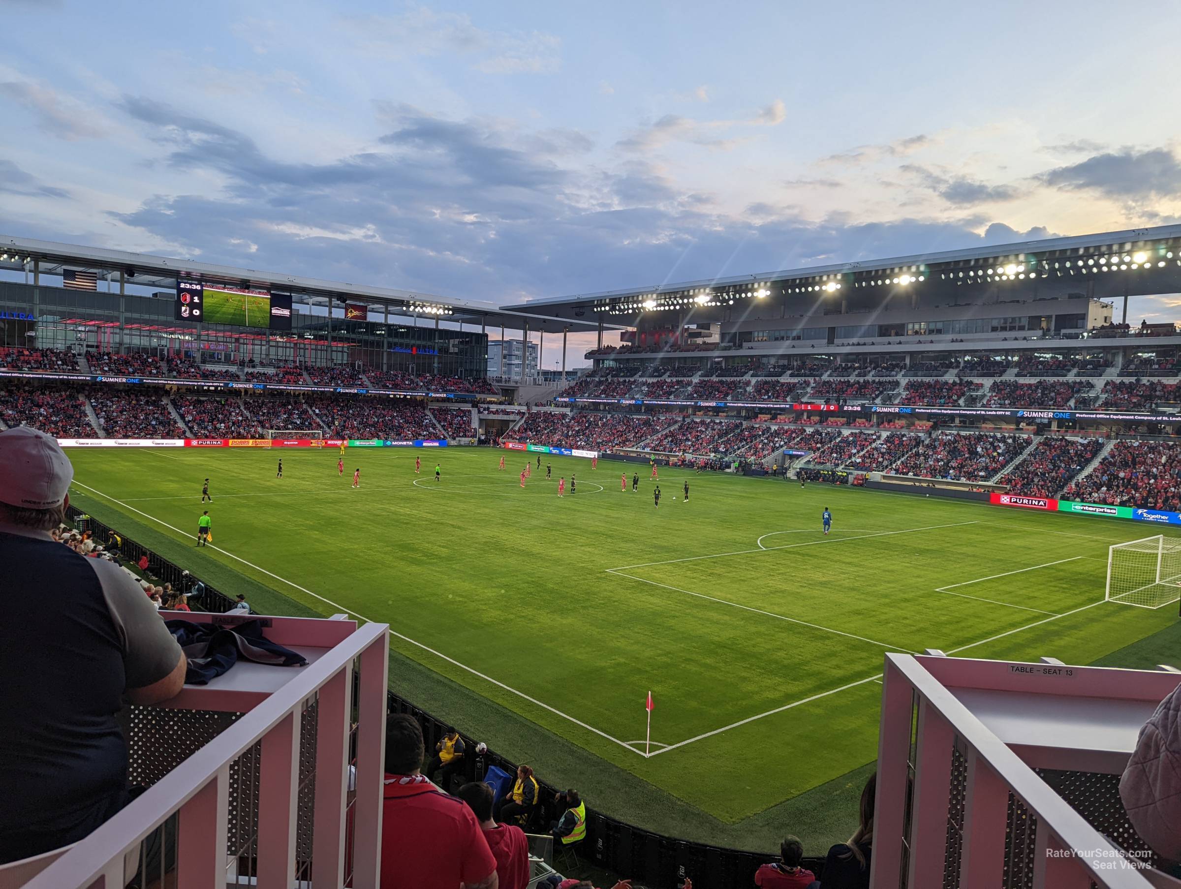 section 111, row 20 seat view  - energizer park