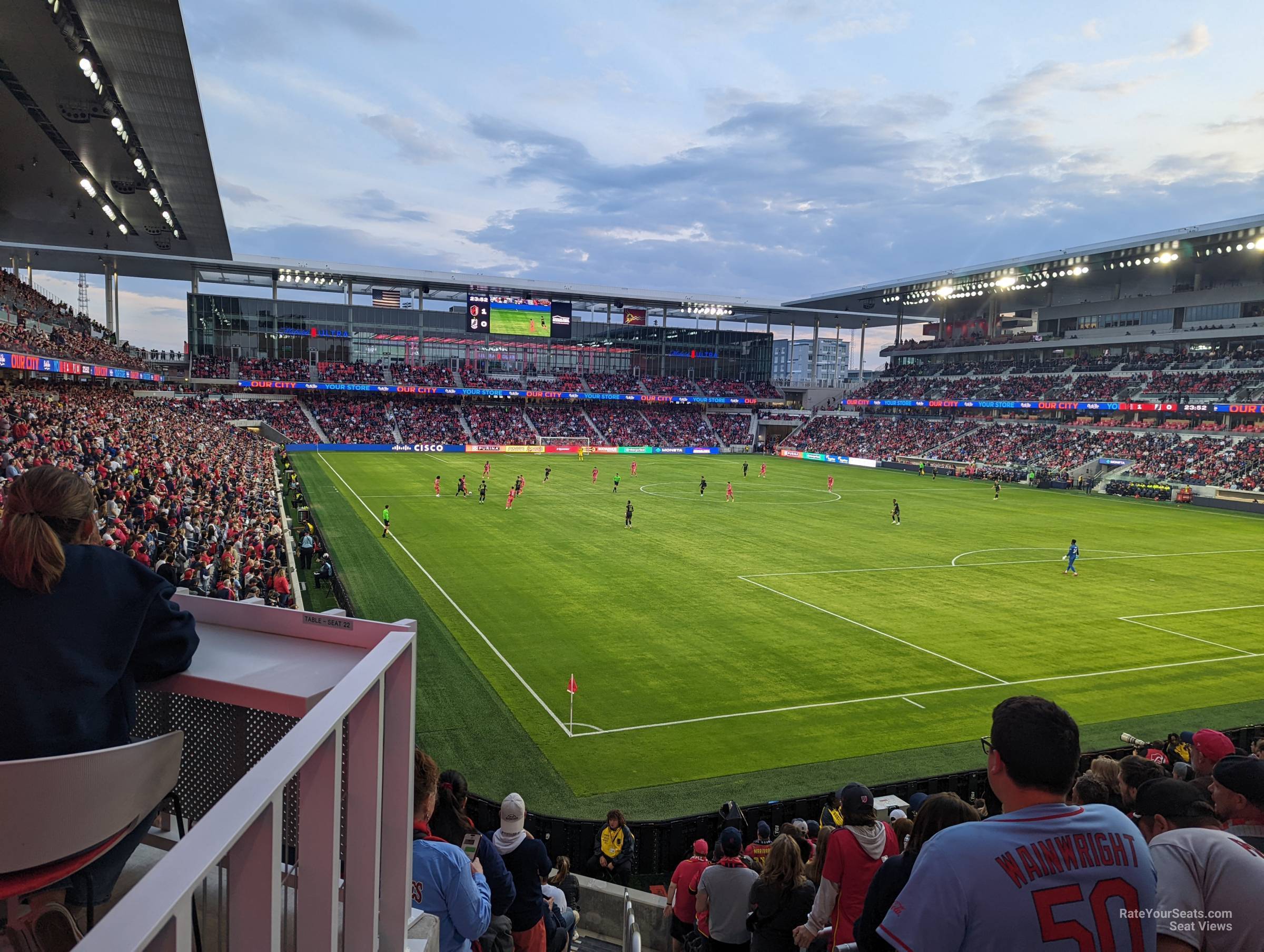 section supporters seat view  - citypark