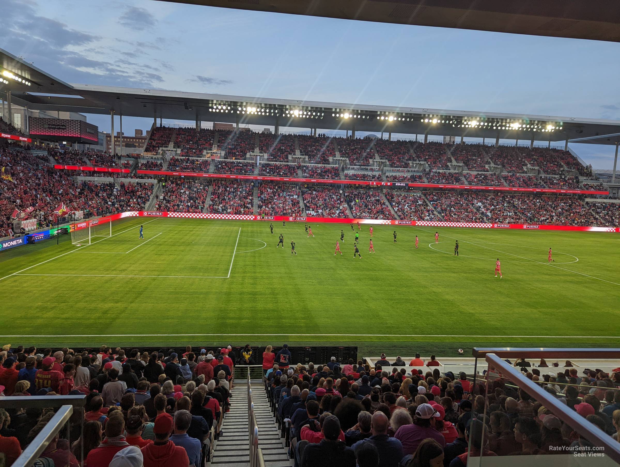 section 130, row 20 seat view  - energizer park