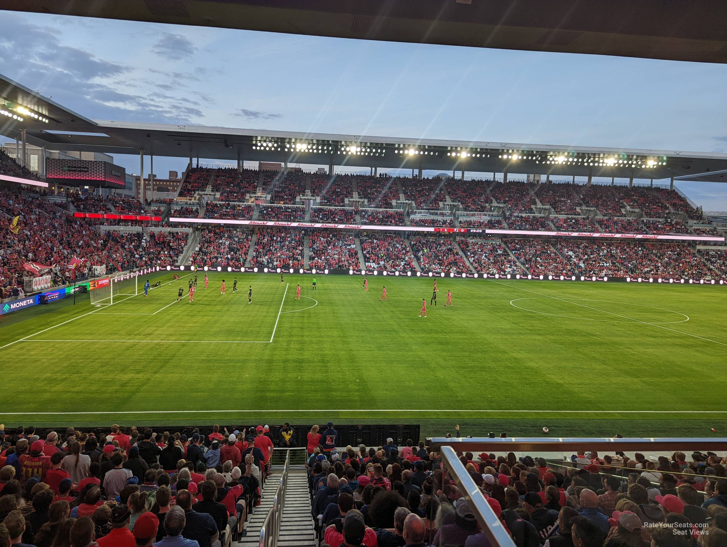 section 131, row 20 seat view  - energizer park