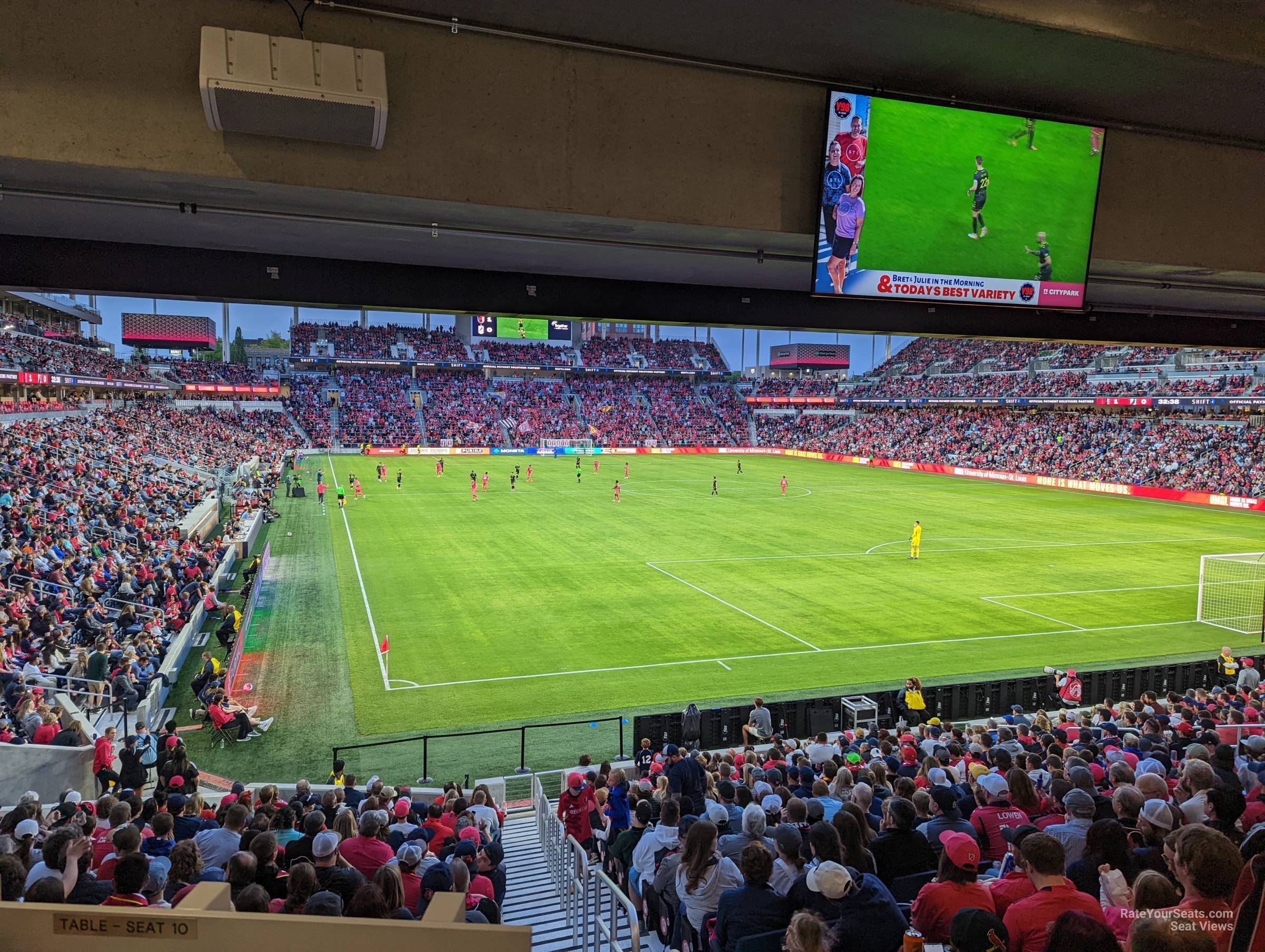 section 144, row 20 seat view  - citypark