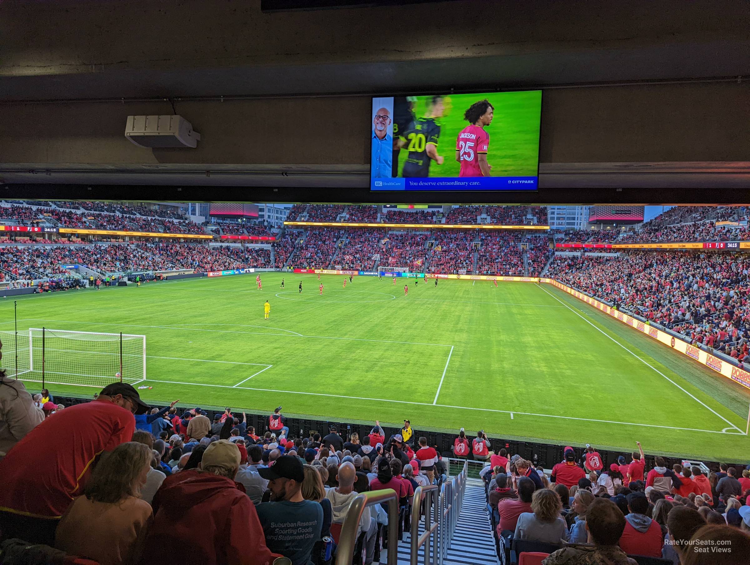 section 149, row 20 seat view  - energizer park